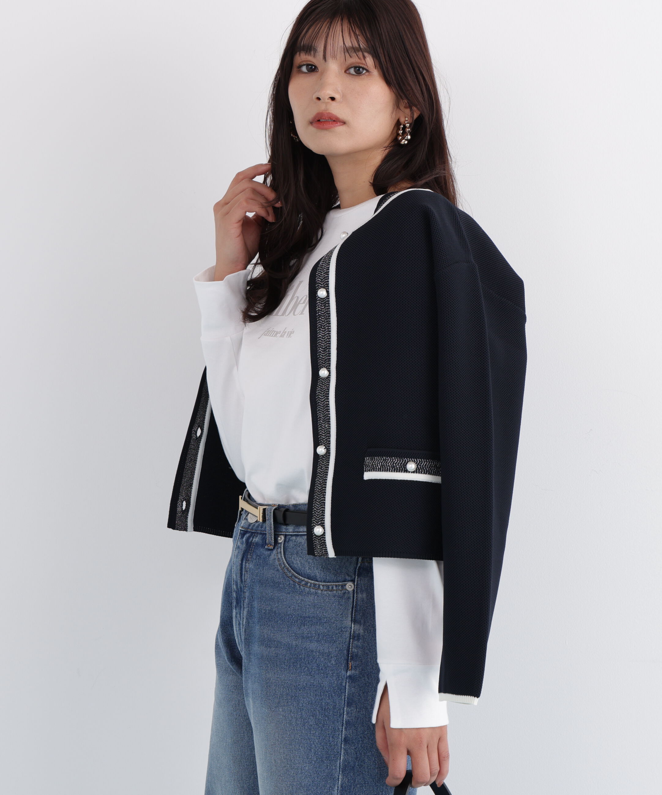  「◆ボーダーカーディガン」|その他|