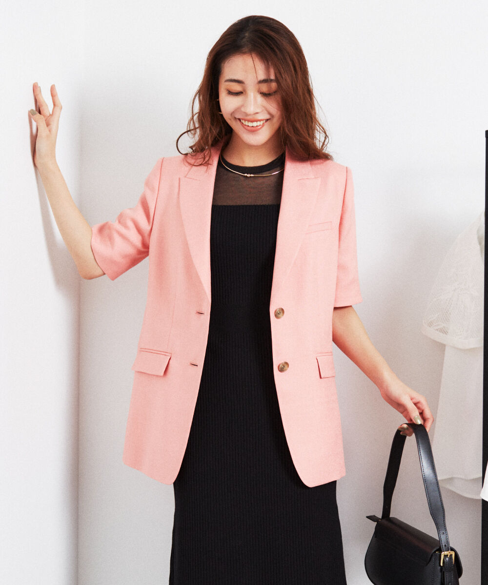  「◆ハーフスリーブテーラードジャケット」|その他|