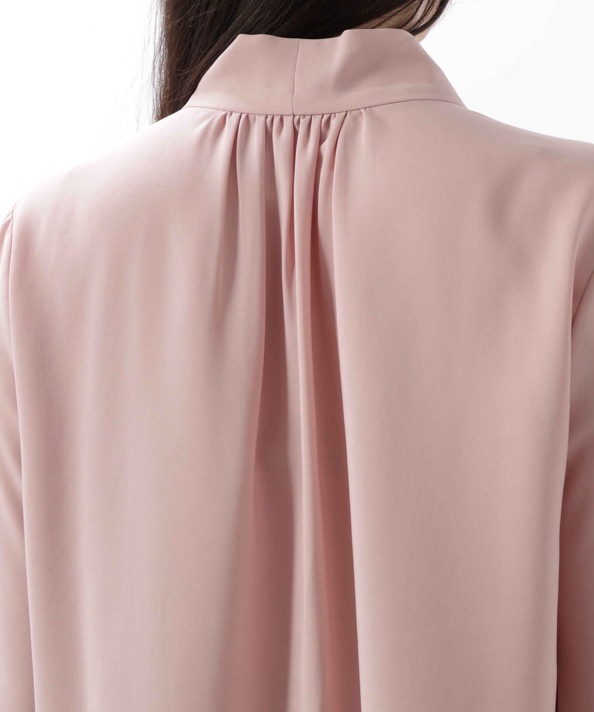  「［WEB/店舗限定カラー］ラッフルアクセントボウタイブラウス」|シャツ・ブラウス|