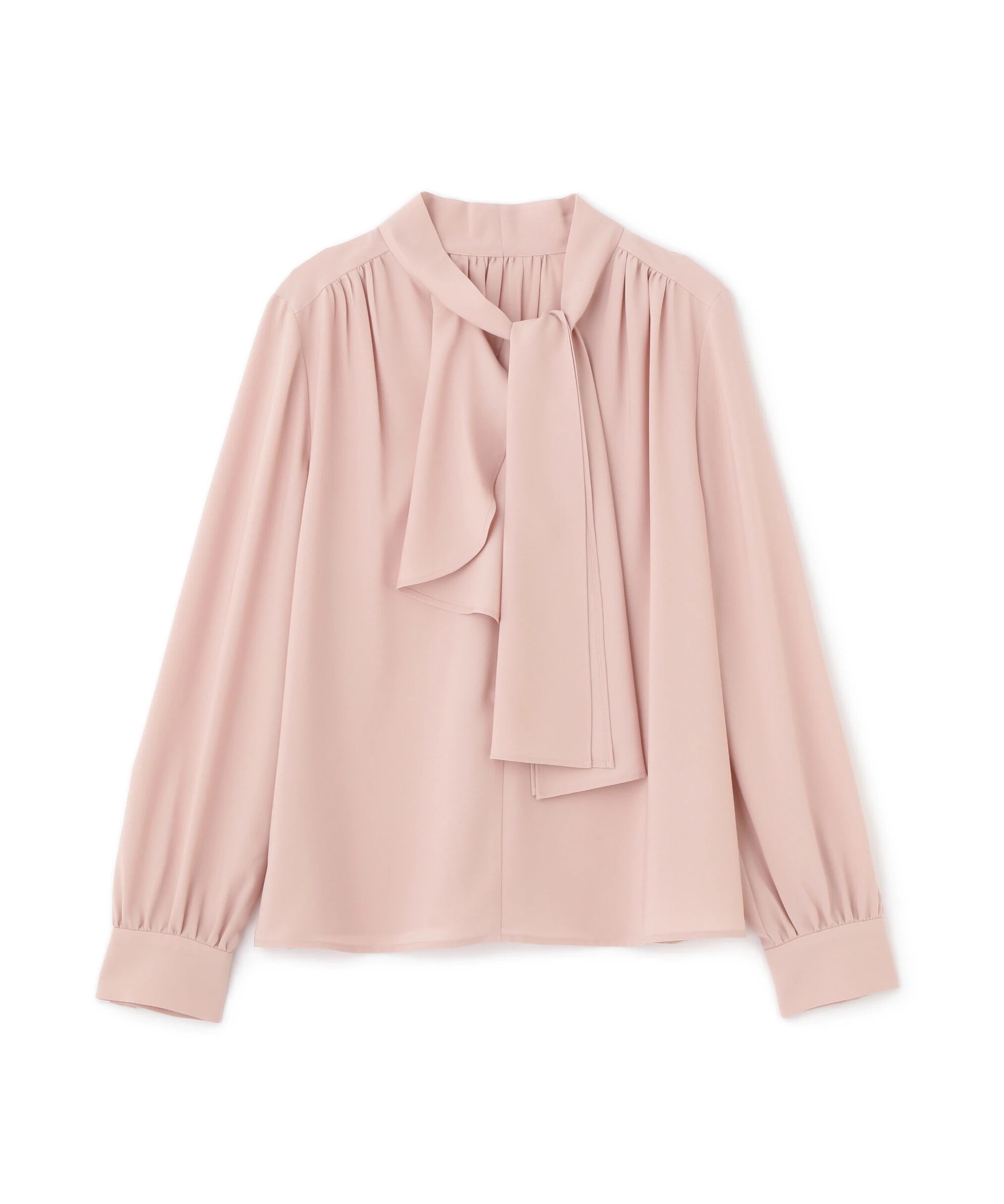  「［WEB/店舗限定カラー］ラッフルアクセントボウタイブラウス」|シャツ・ブラウス|