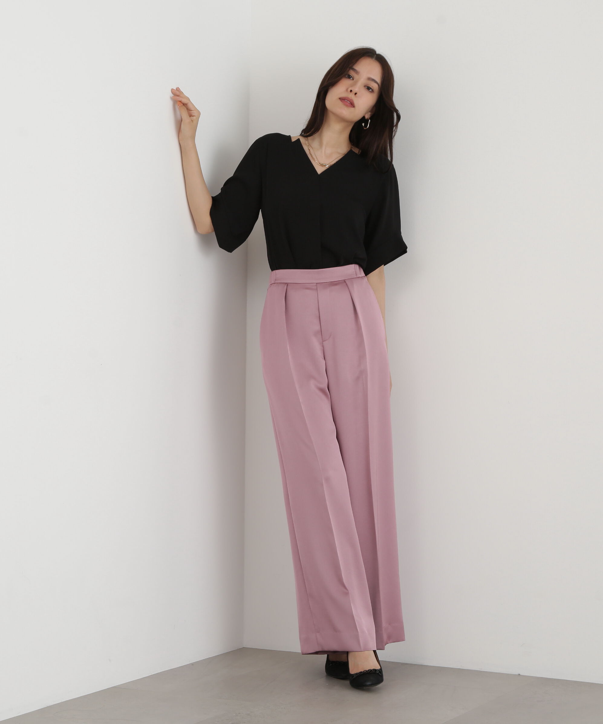  「◆サテンワイドパンツ」|その他|