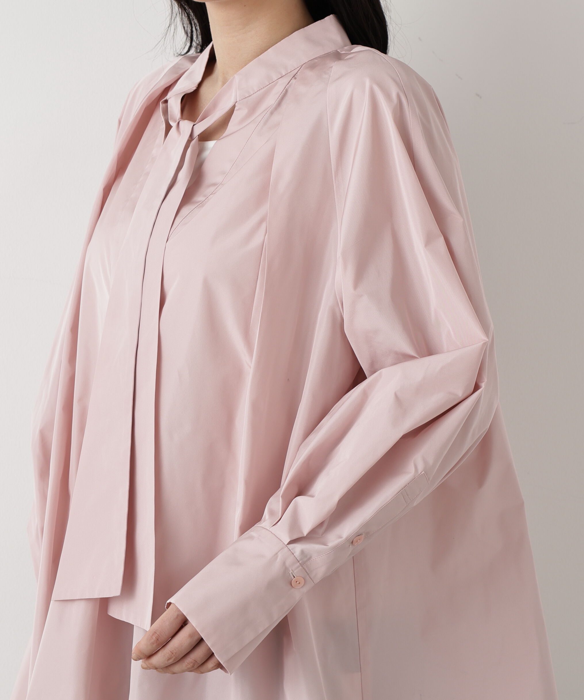  「◆タックフレアボウブラウス」|シャツ・ブラウス|