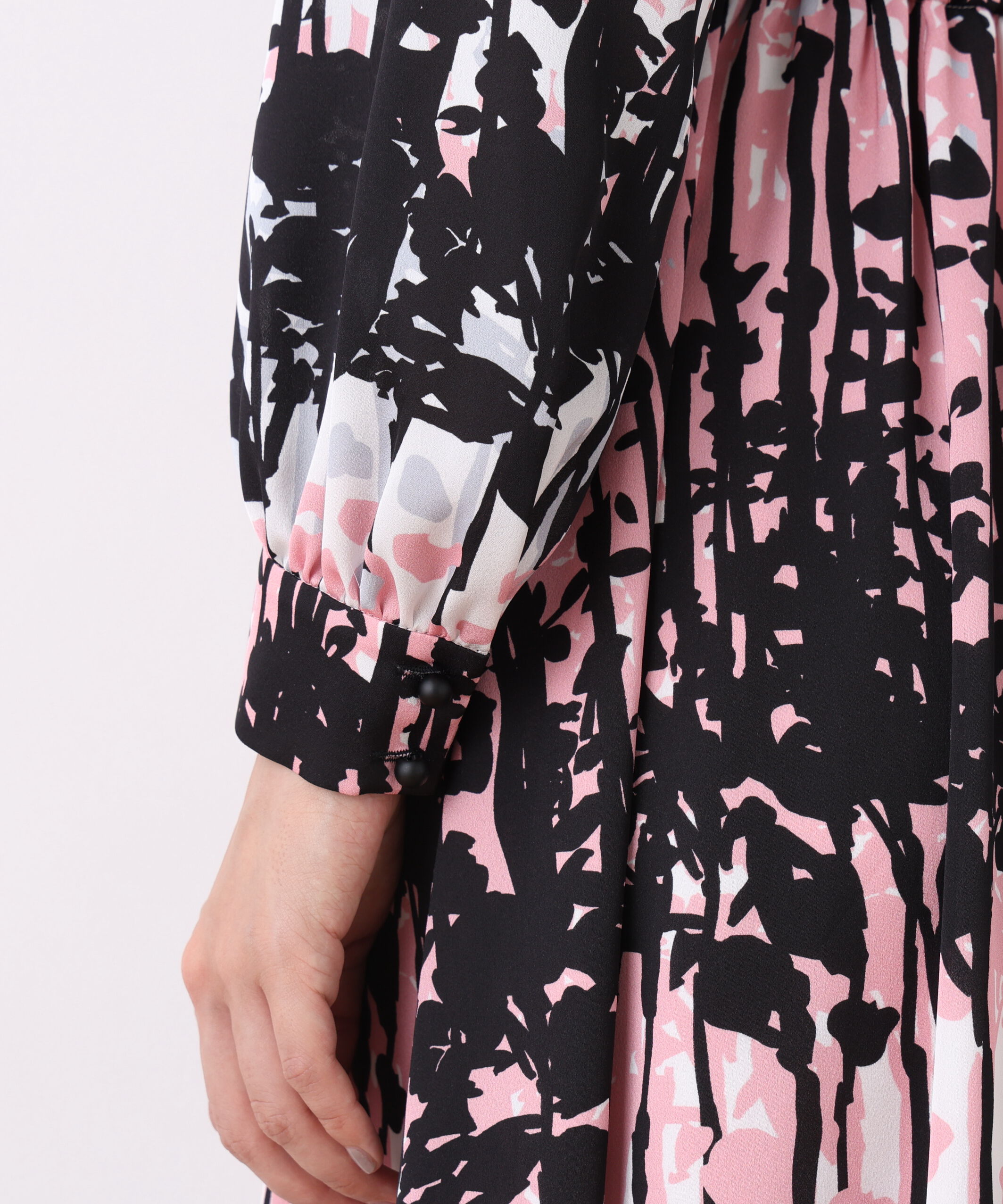  「インクフォレストプリントワンピース」|ワンピース|