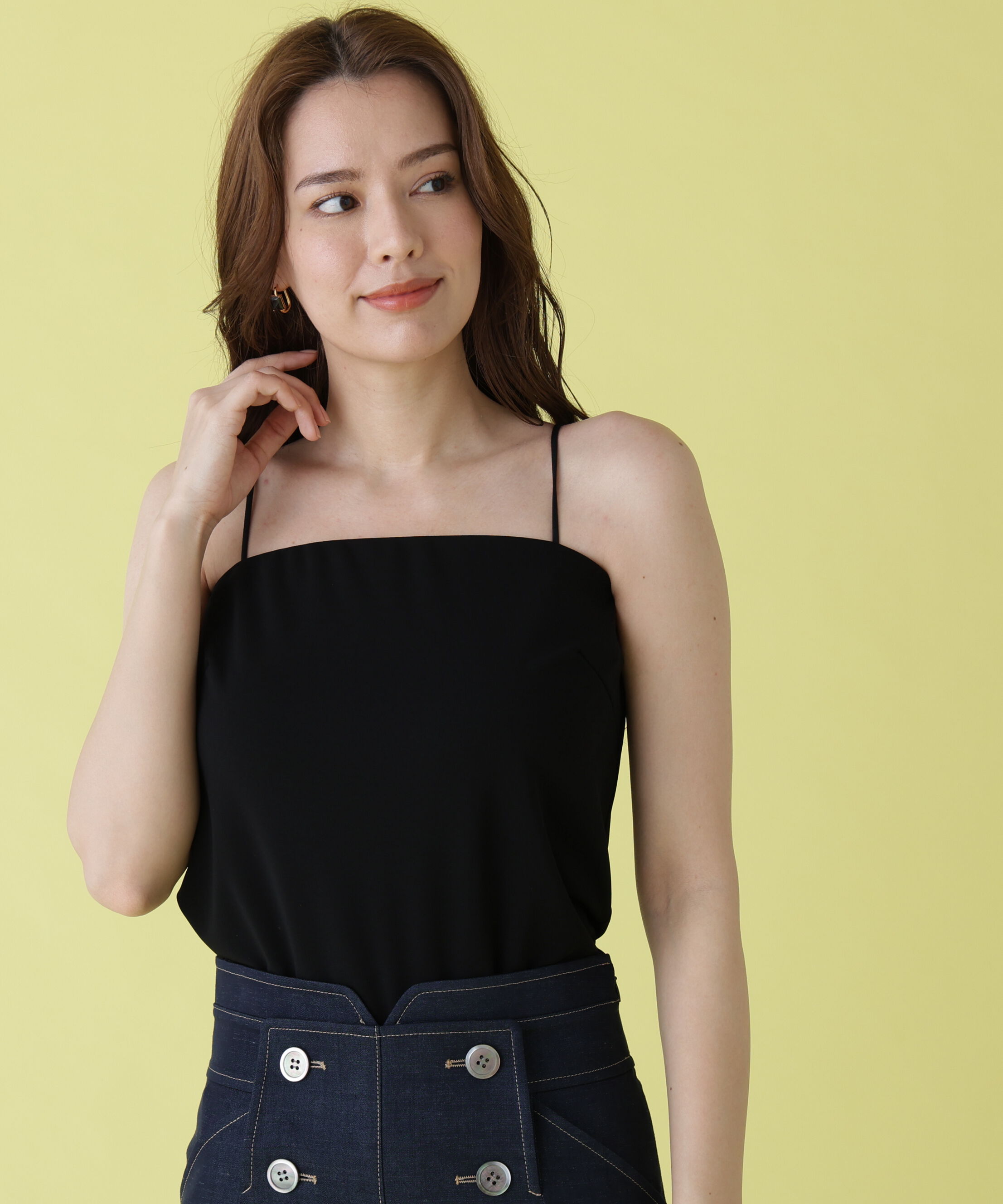  「ベアトップキャミソール」|Tシャツ・カットソー|