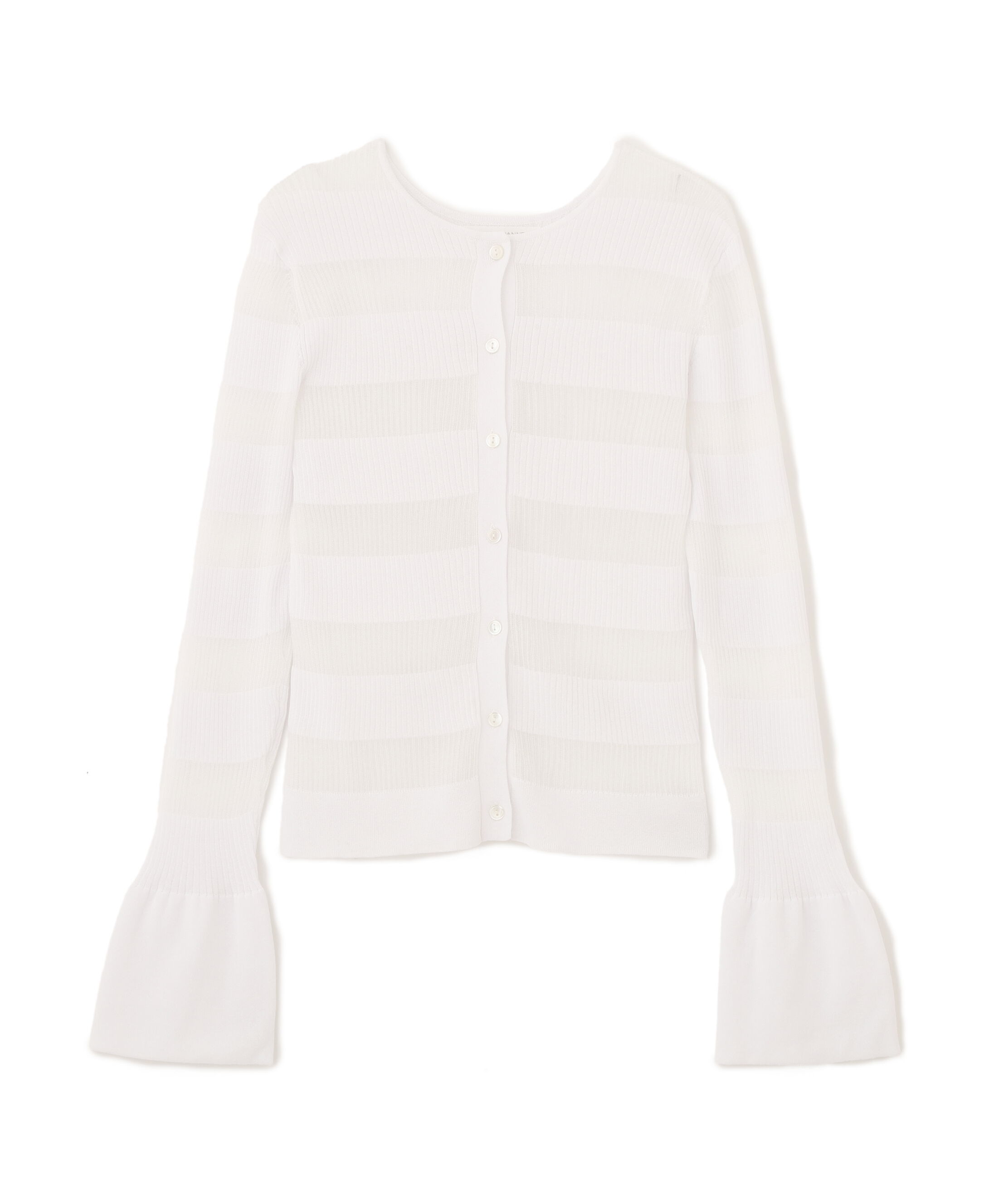  「［美香さん着用］リブシアーボーダーカーディガン」|その他|