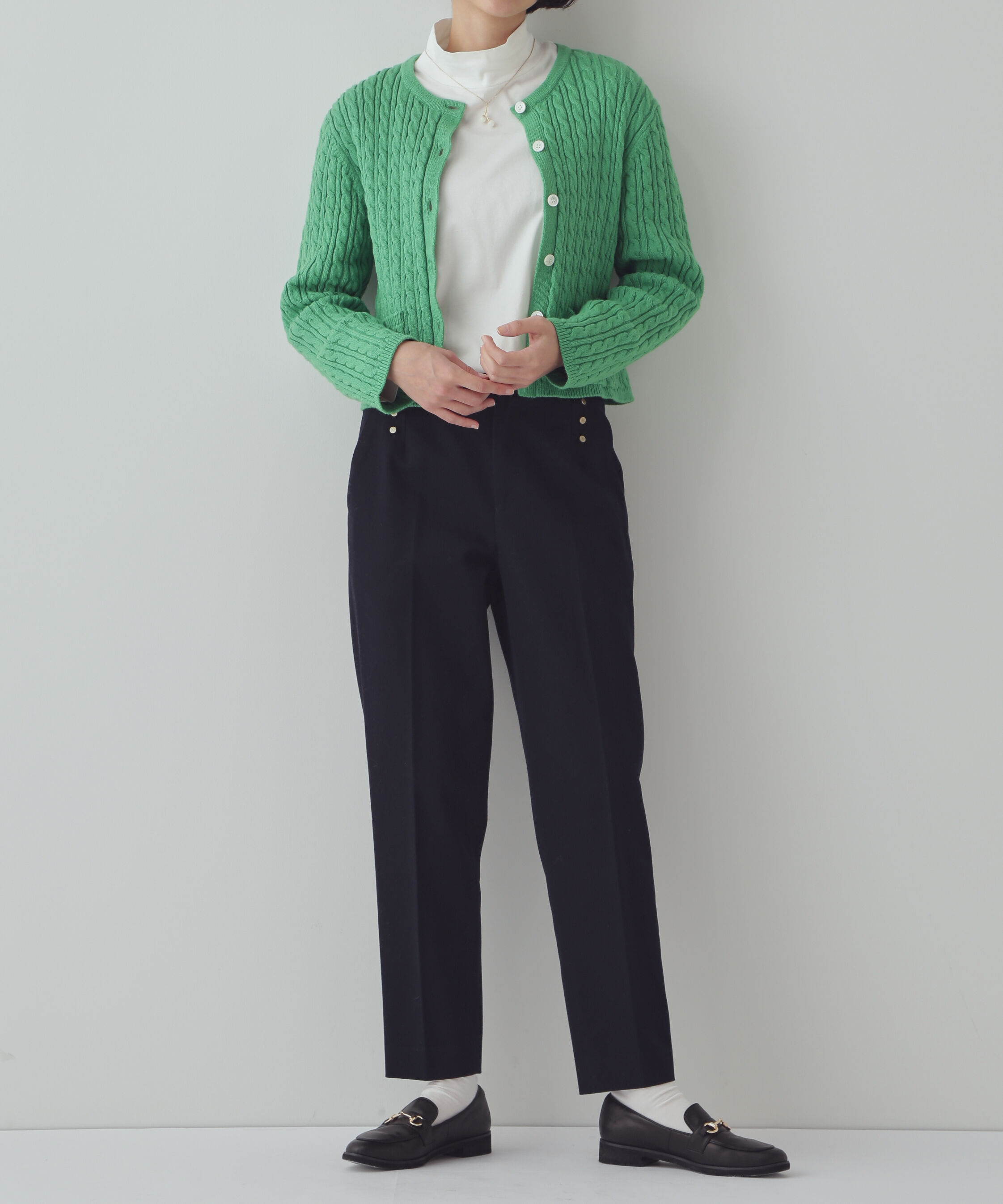  「◆ケーブルカーディガン」|ニット・セーター|