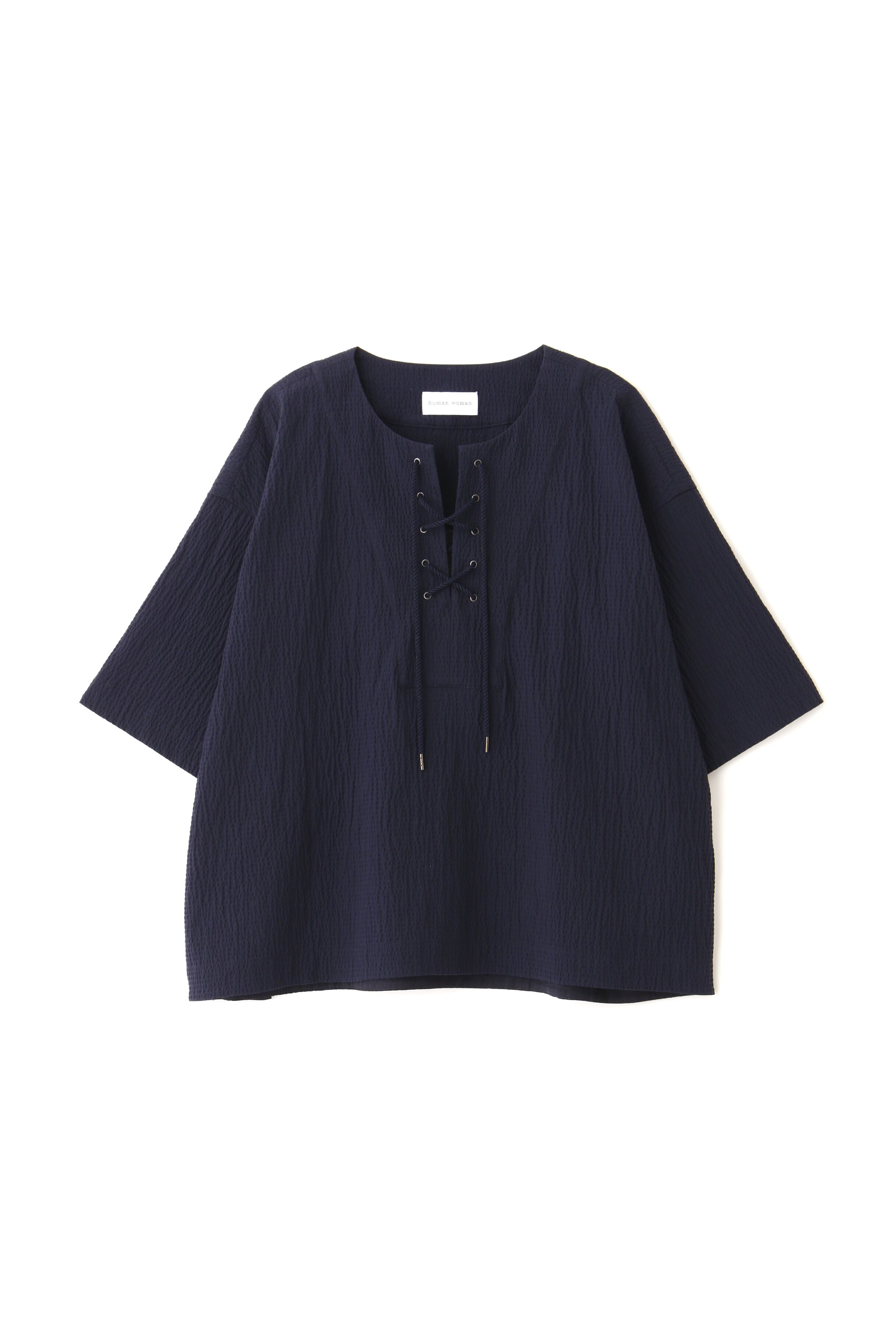  「◆サッカーストレッチブラウス」|シャツ・ブラウス|