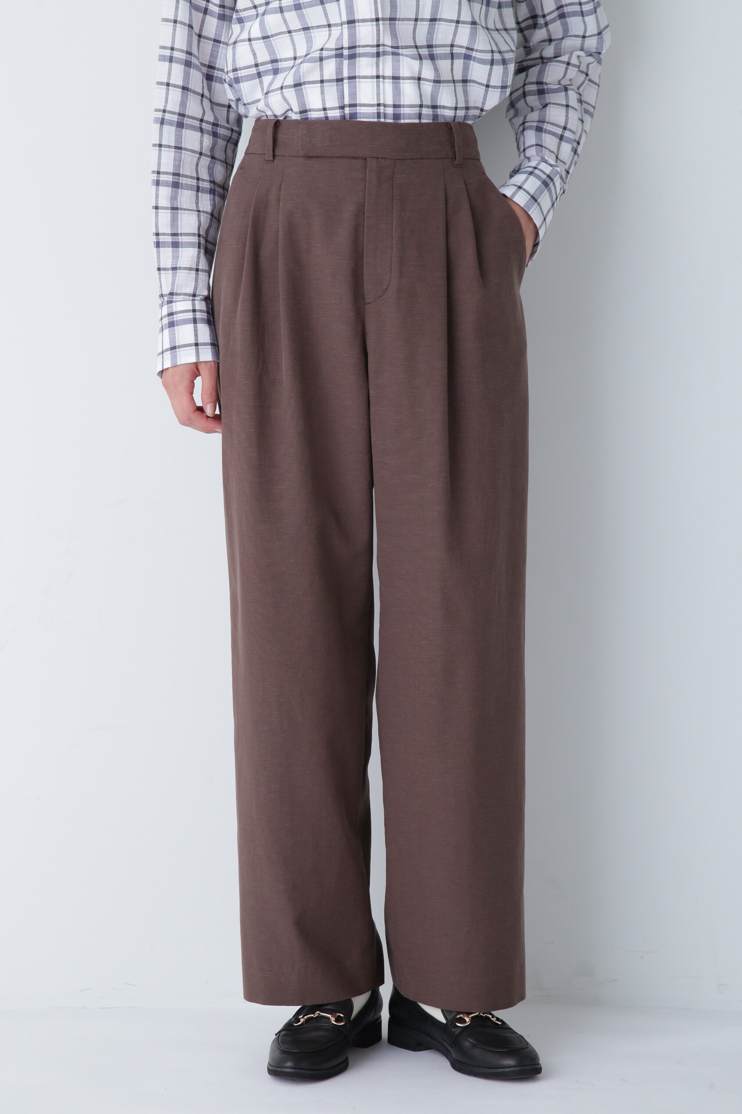  「◆タックセミワイドパンツ」|その他|