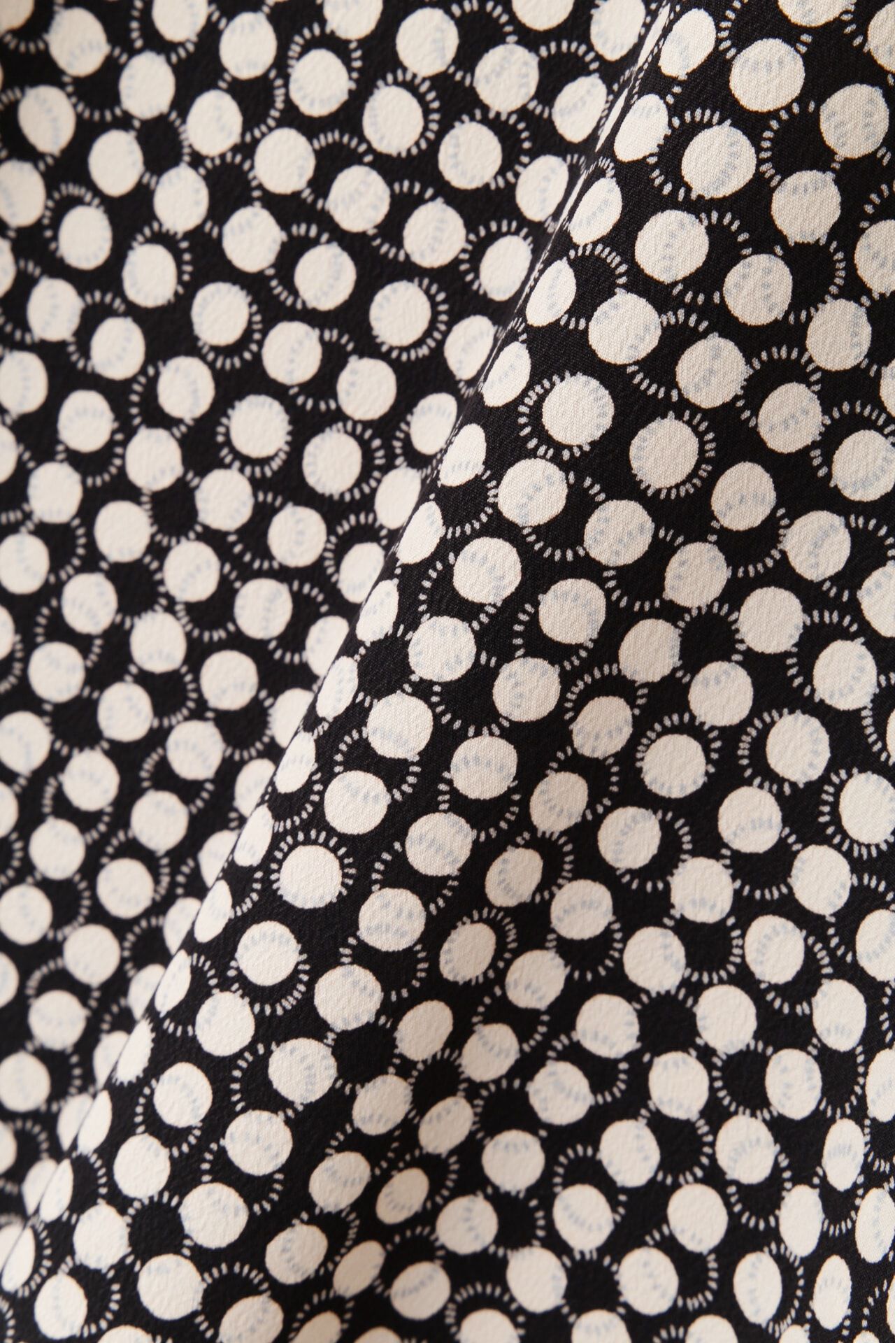  「◆ドットプリント襟付きブラウス」|シャツ・ブラウス|