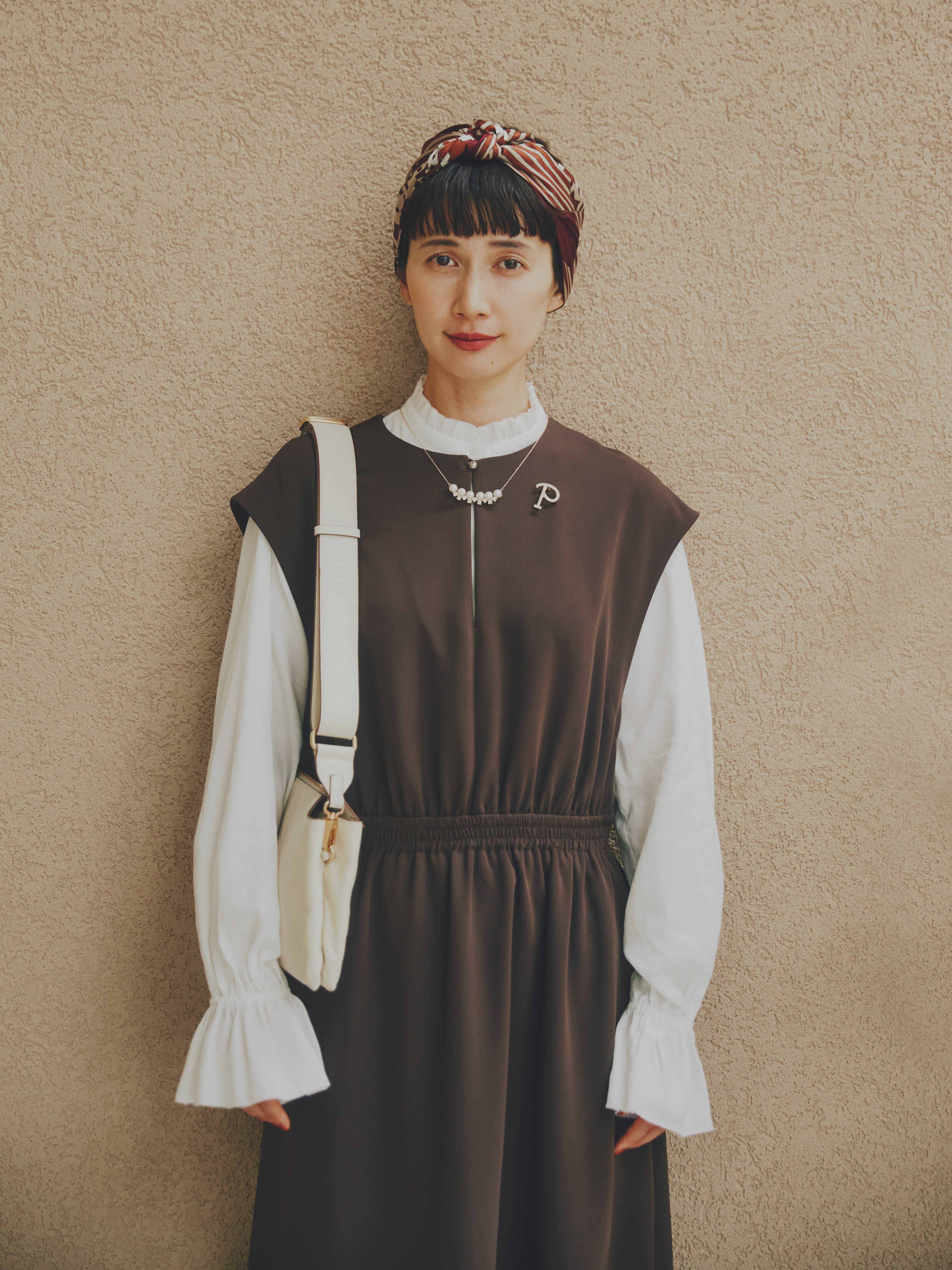  「◆ダブルクロスノースリーブワンピース」|ワンピース|