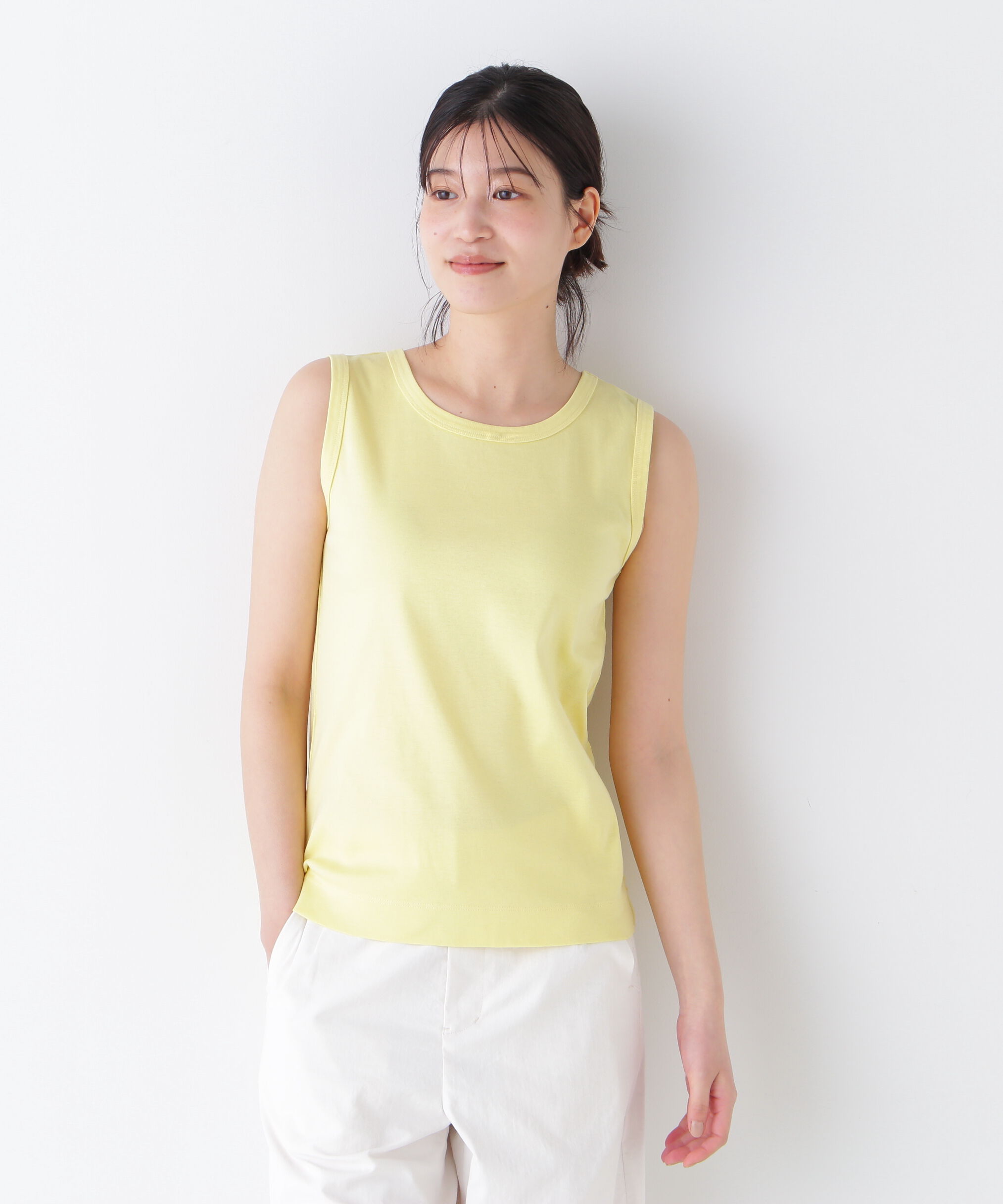  「オーガニックコットンタンクトップ」|Tシャツ・カットソー|