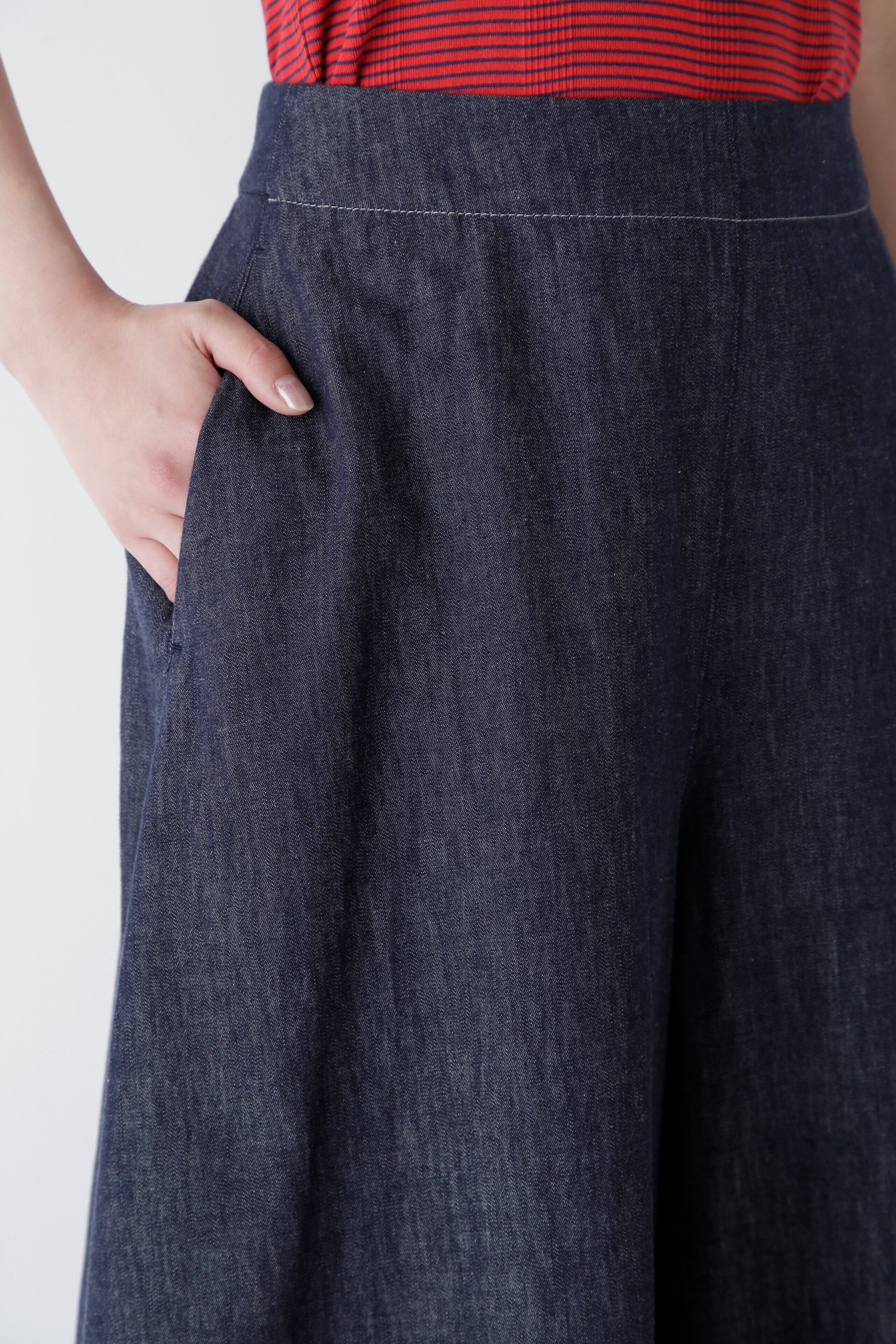  「◆ライトオンスデニムフレアースカーチョ」|スカート|