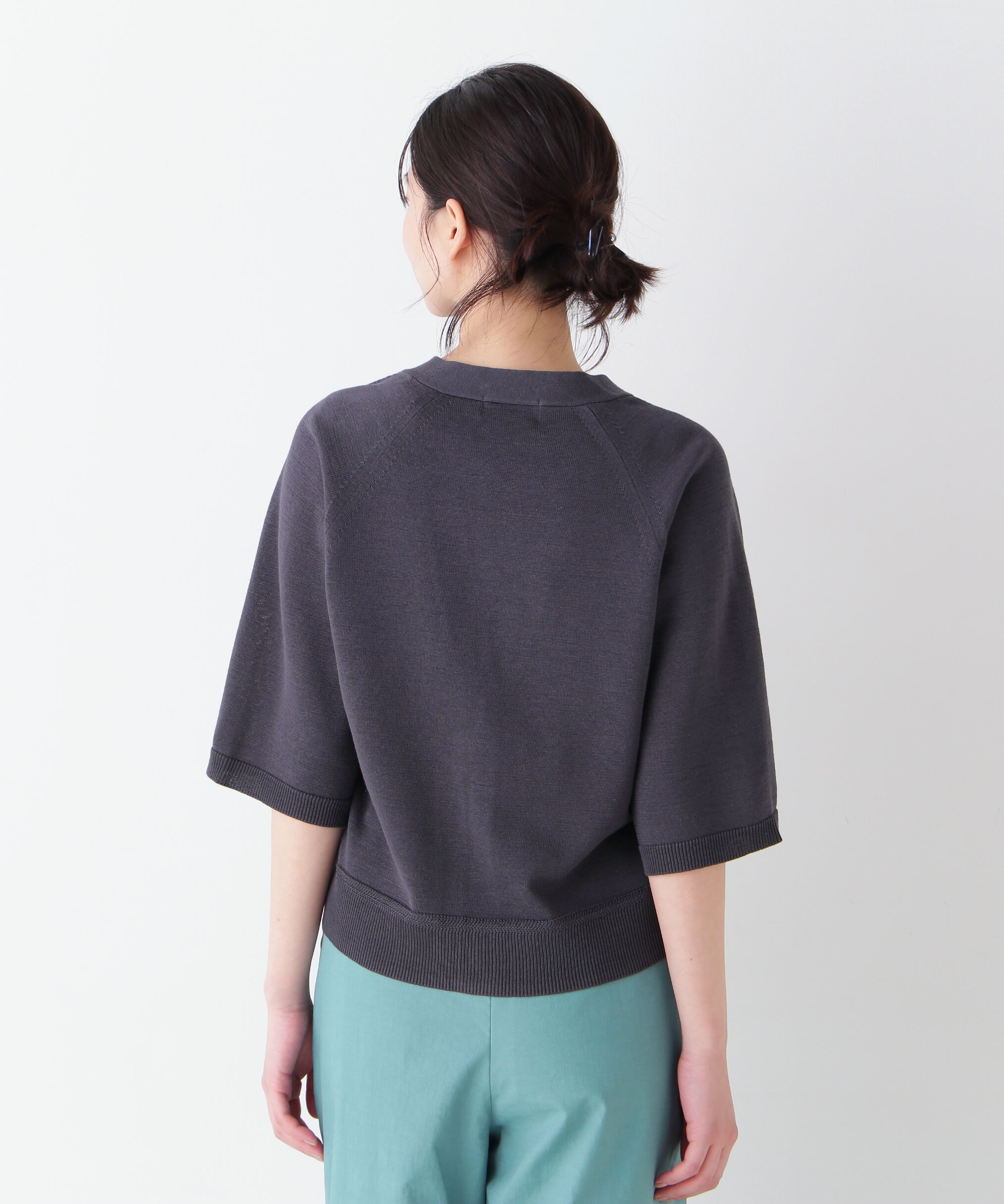  「◆ハイゲージギマラグランＶカーデ」|ニット・セーター|