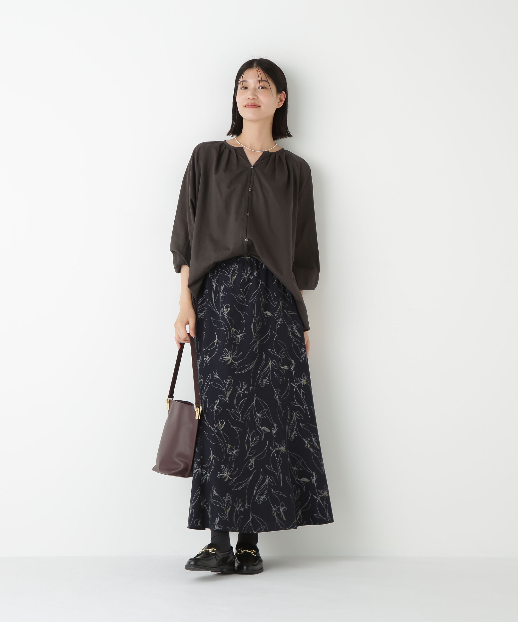  「◆ラインイラストＰＴセミマーメイドスカート」|スカート|