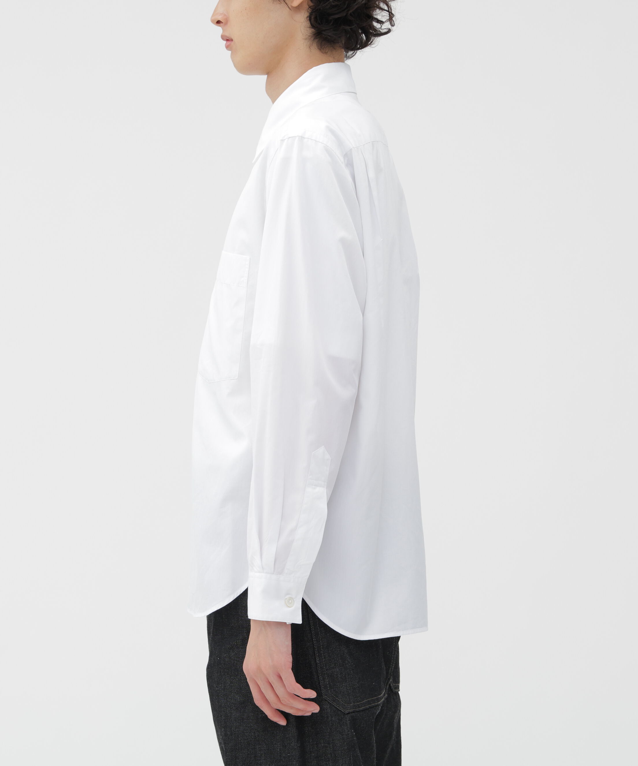 MARGARET HOWELL「PLAIN COTTON POPLIN SHIRT」|シャツ・ブラウス|