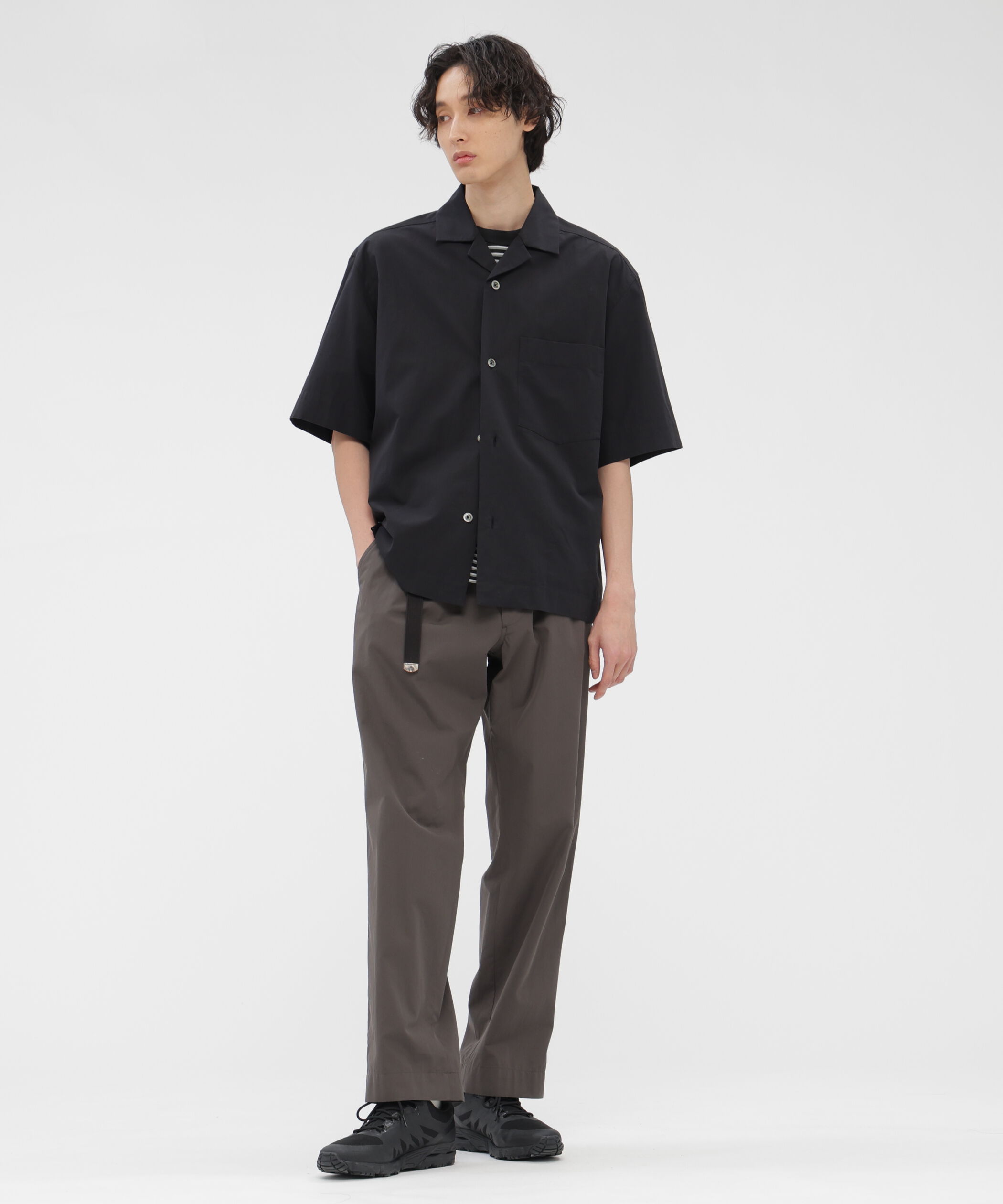 MARGARET HOWELL「COTTON BLEND SHIRTING SHIRT」|シャツ・ブラウス|