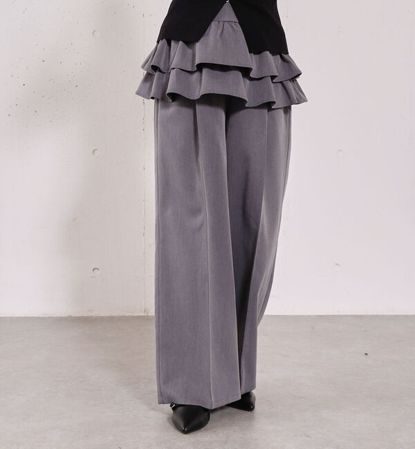 archives「フリルＳＫ付きスラックス」|チノ|