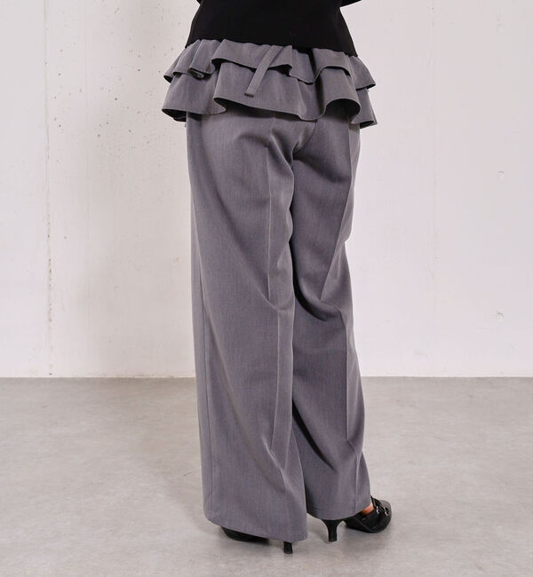 archives「フリルＳＫ付きスラックス」|チノ|