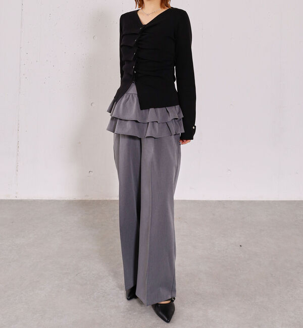 archives「フリルＳＫ付きスラックス」|チノ|