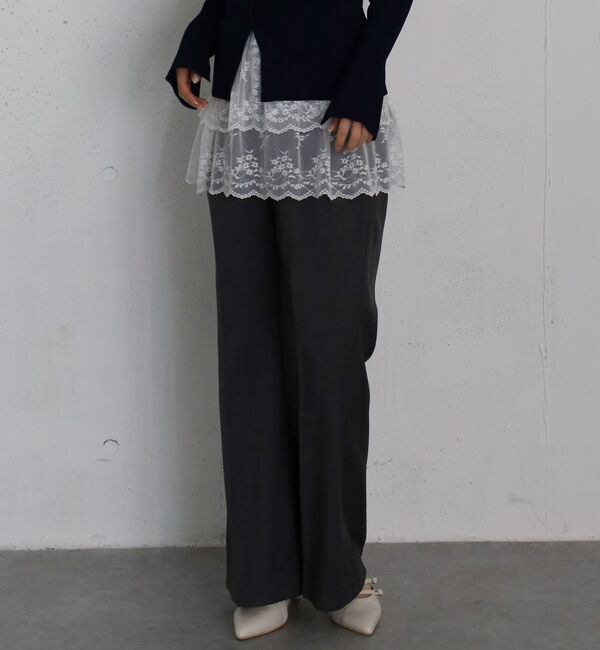 archives「レース付きセミフレアスラックス」|チノ|