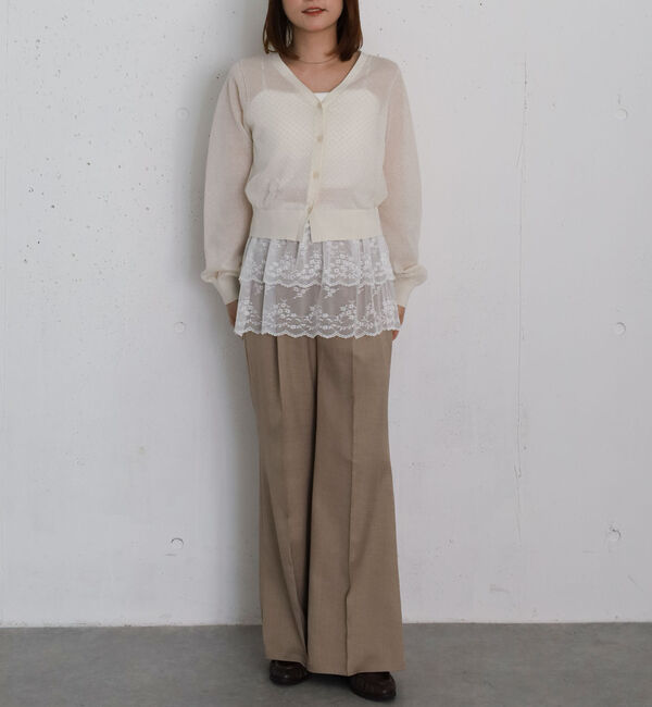 archives「レース付きセミフレアスラックス」|チノ|