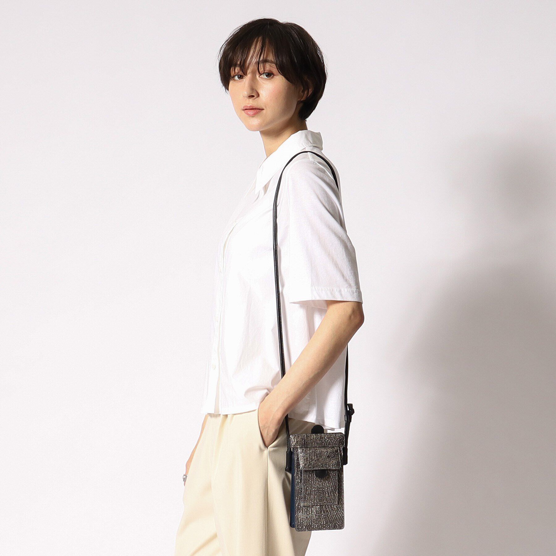 HIROKO HAYASHI「DAMASCO（ダマスコ）スマホポシェット」|ショルダー・メッセンジャー|