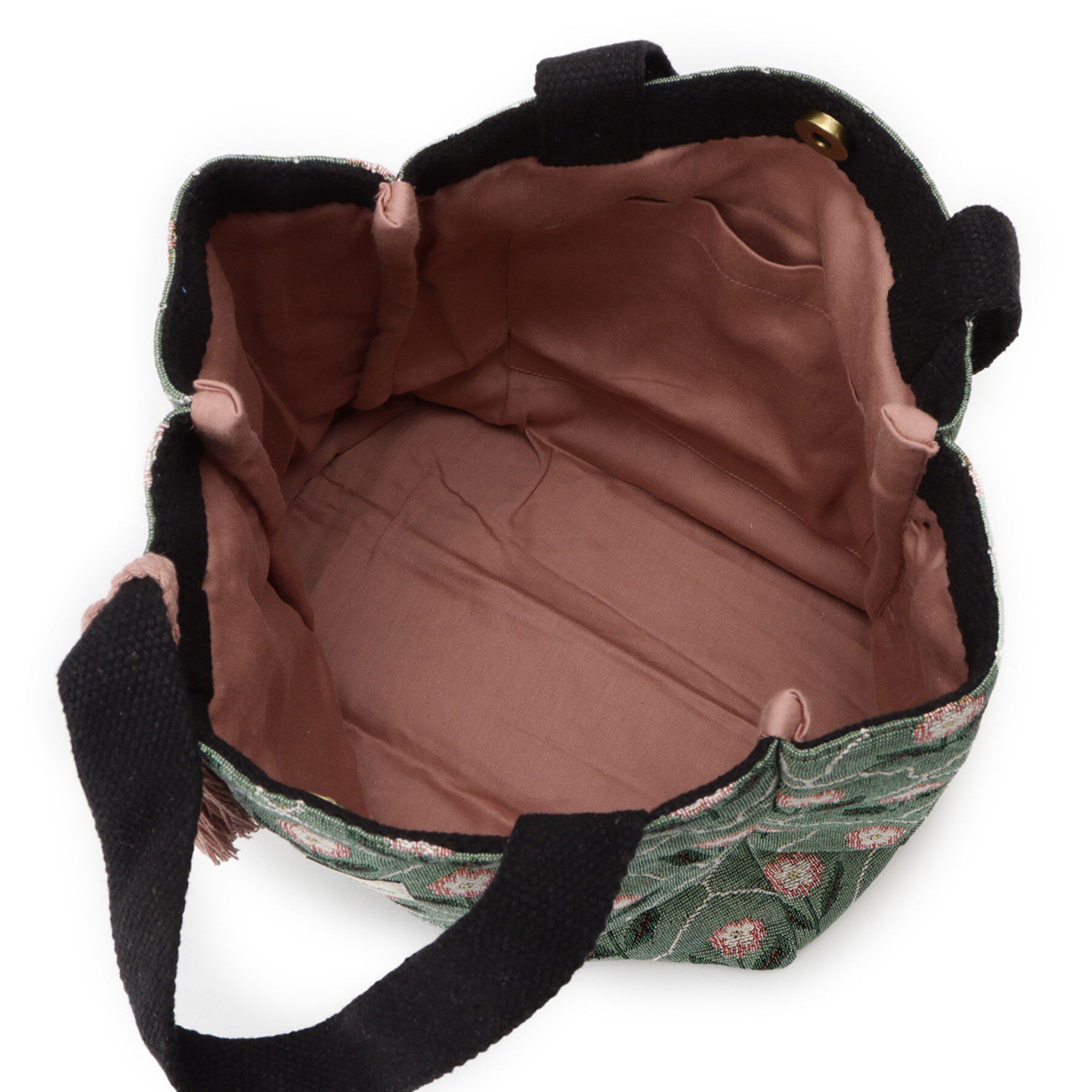 SHOO･LA･RUE「インド製ジャカードランチトートバッグ」|トートバッグ|