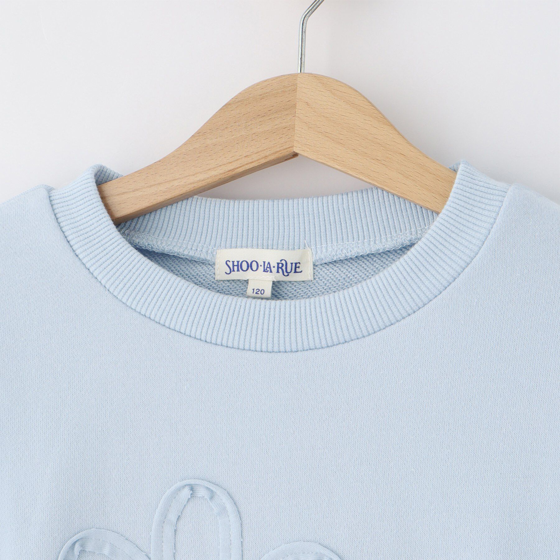 SHOO･LA･RUE「【100-150cm】フラワー刺繍スウェット」|その他|