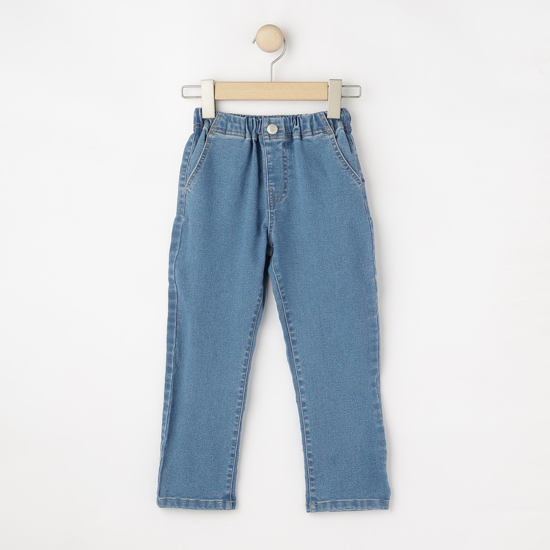 SHOO･LA･RUE「【100-150cm】のびのびデニムストレッチパンツ」|その他|