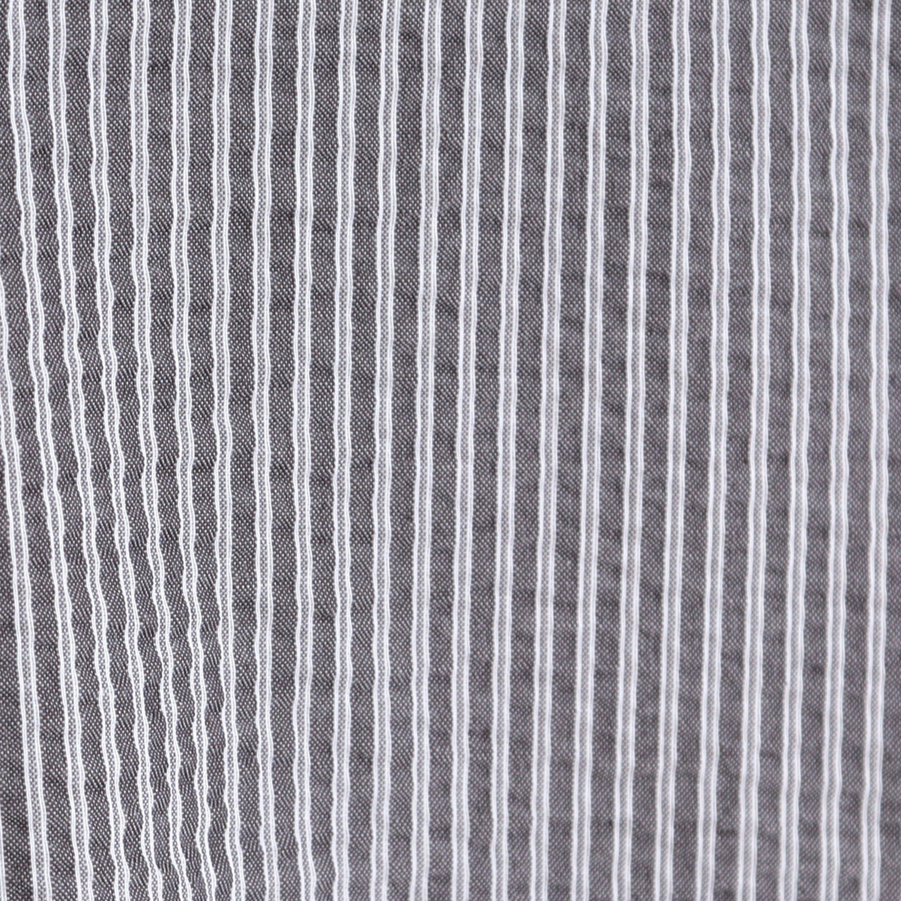 SHOO･LA･RUE「【洗濯機可/S-LL】体型カバーも叶う フード付きストライプシャツ」|シャツ・ブラウス|