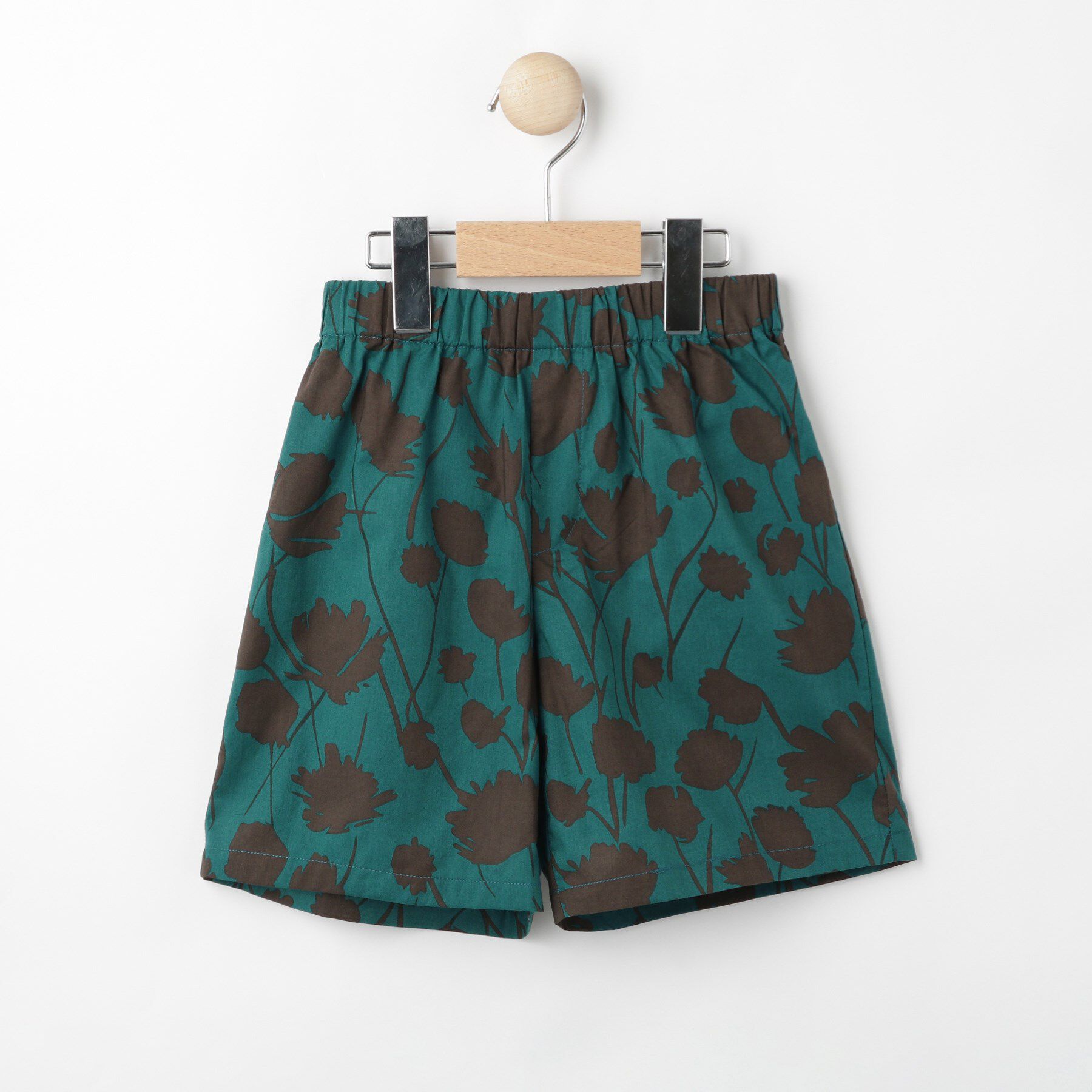 Dessin「【リンクコーデ・ウエストゴム】フラワープリントパンツ」|その他|グリーン(122)