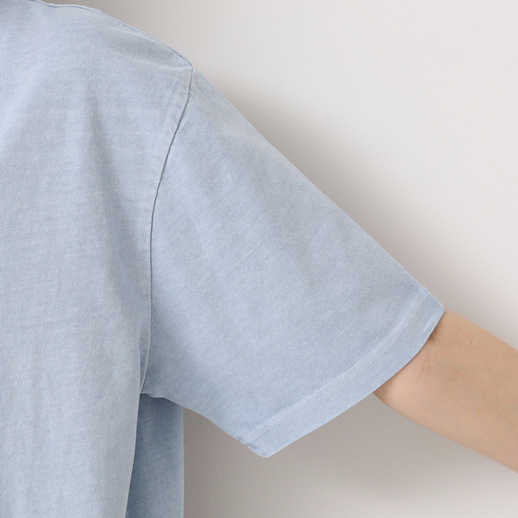 Dessin「【ユニセックス・洗える】ロゴ入りピグメントTシャツ」|Tシャツ・カットソー|