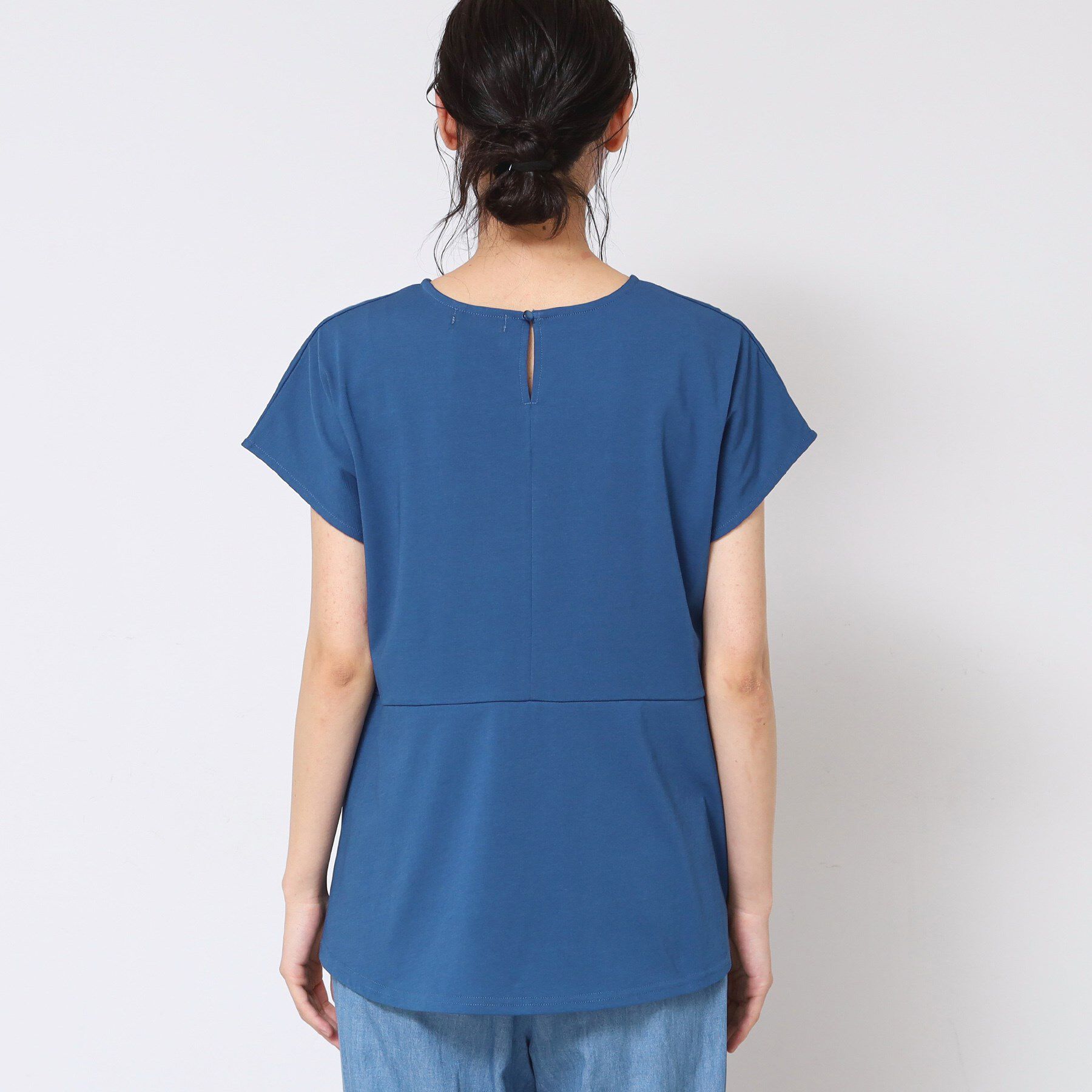 Dessin「◆【洗える】ペプラムチュニックカットソー（XS～L）」|Tシャツ・カットソー|