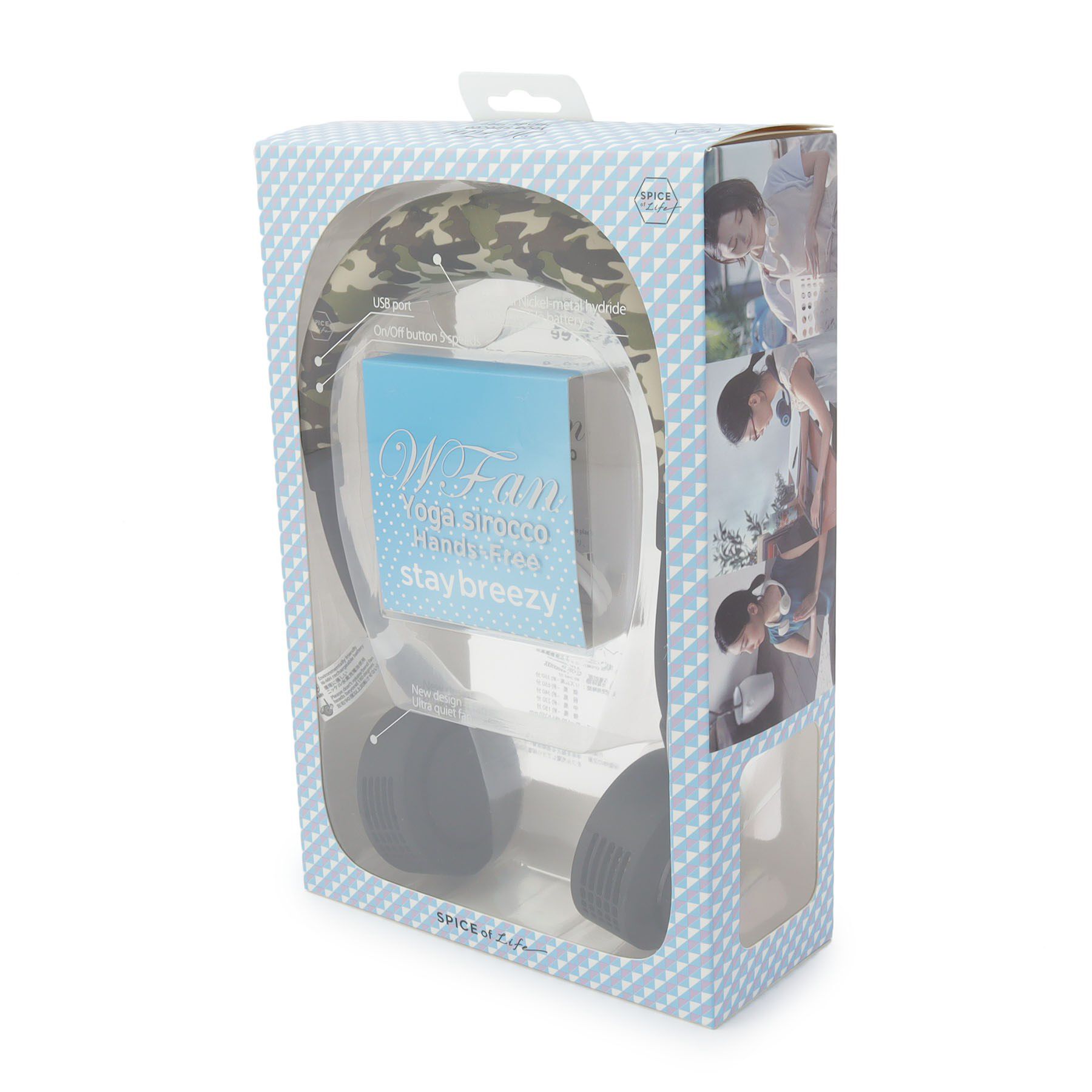 Dessin「ダブルファンハンズフリー迷彩」|電化製品|