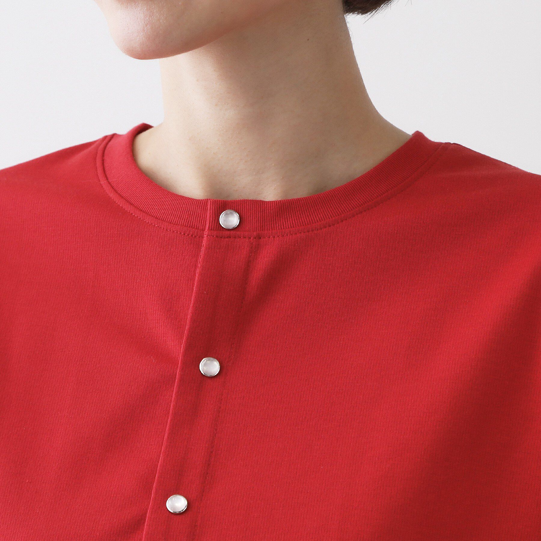 Dessin「【洗える】スナップボタンカーディガン」|カーディガン|