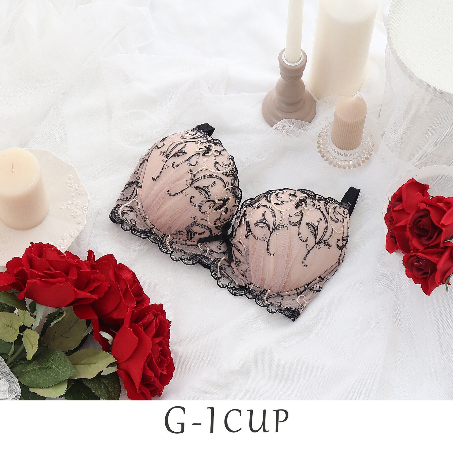 Risa Magli「アリアナ ブラジャー」|インナー|ブラック(019)