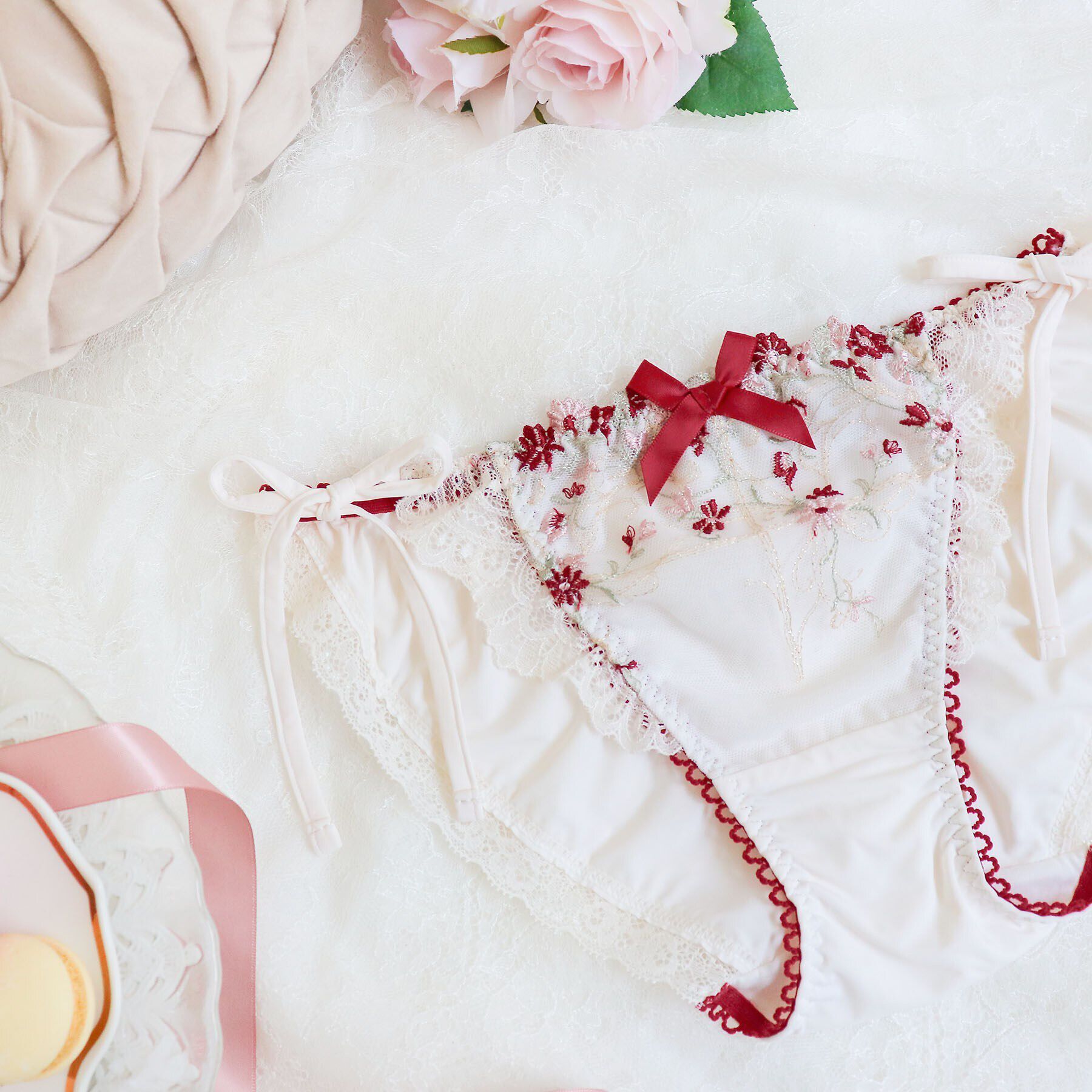 Risa Magli「ティナ リボンショーツ」|インナー|