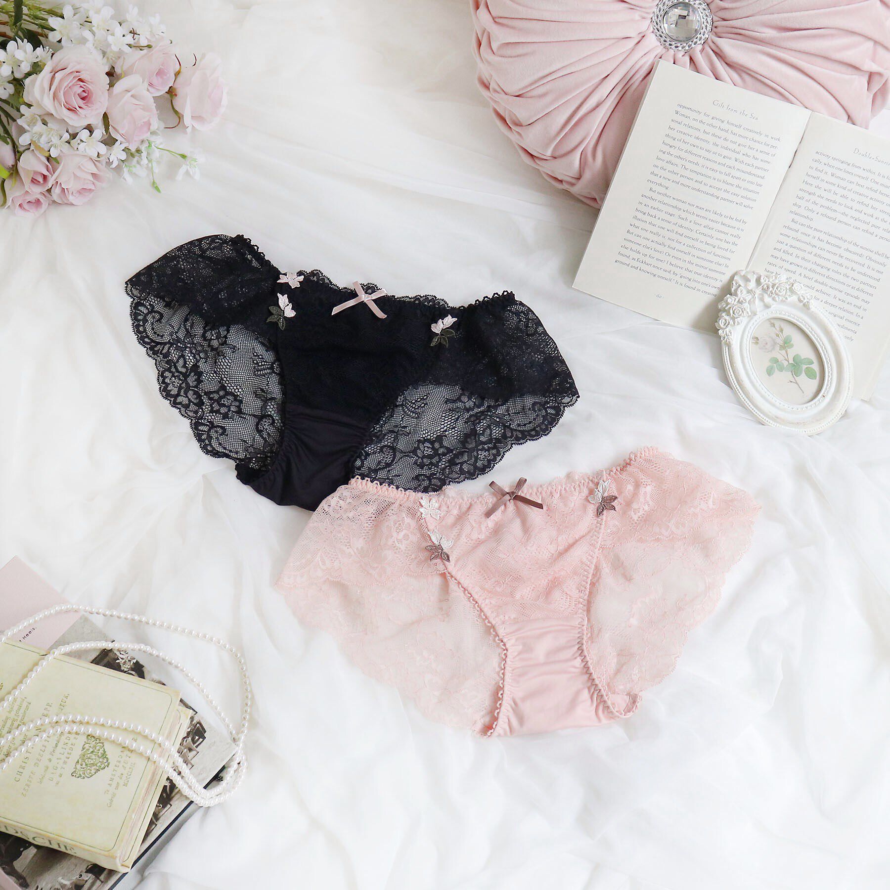 Risa Magli「エルマ レースショーツ」|インナー|