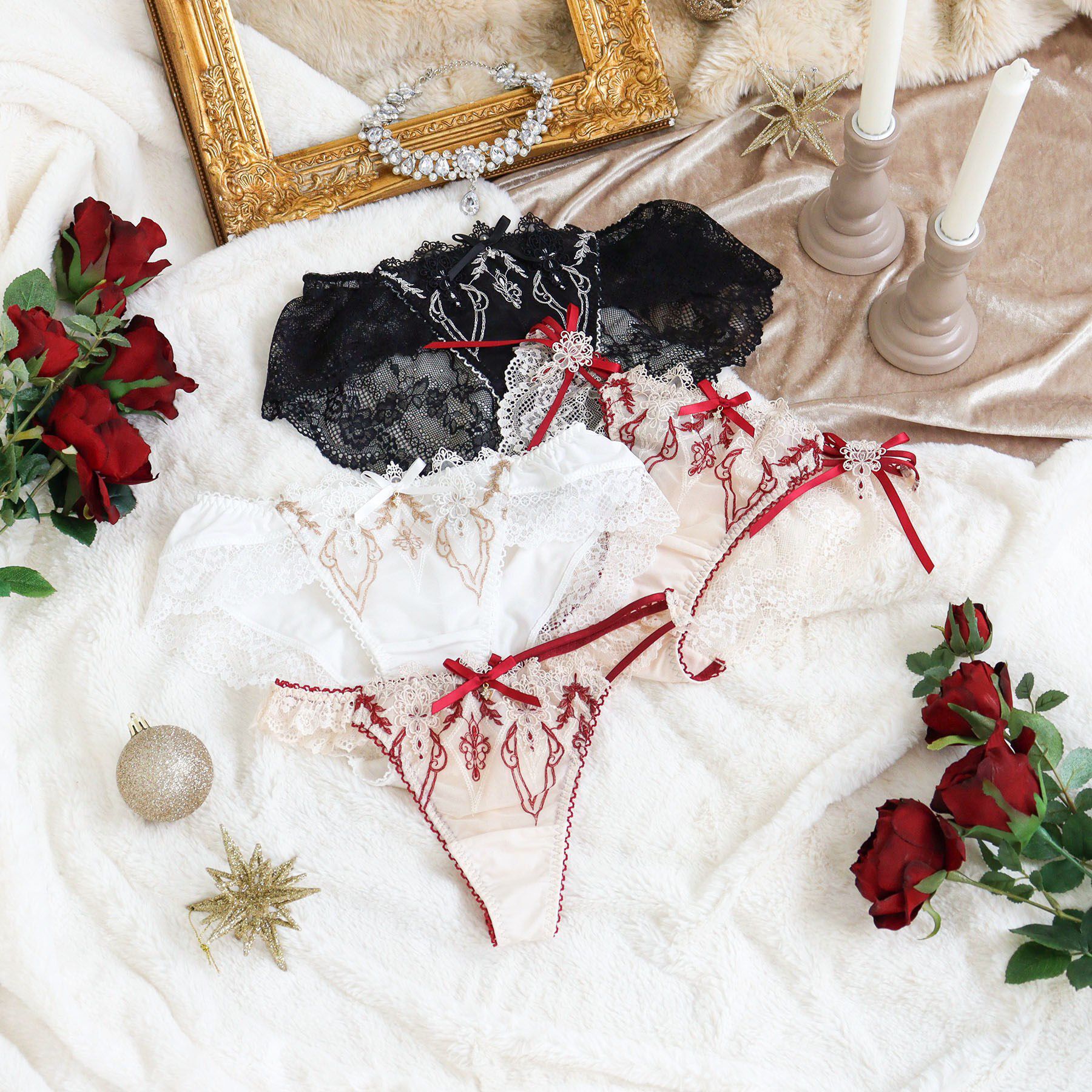 Risa Magli「【ジュエリー】 レースショーツ」|インナー|