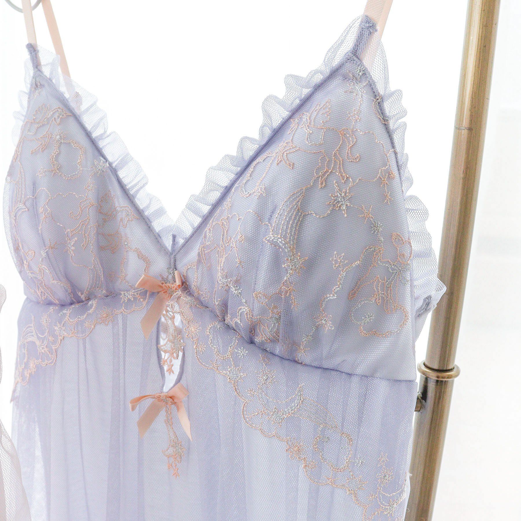 Risa Magli「アントーニア カップ付マキシワンピース」|インナー|