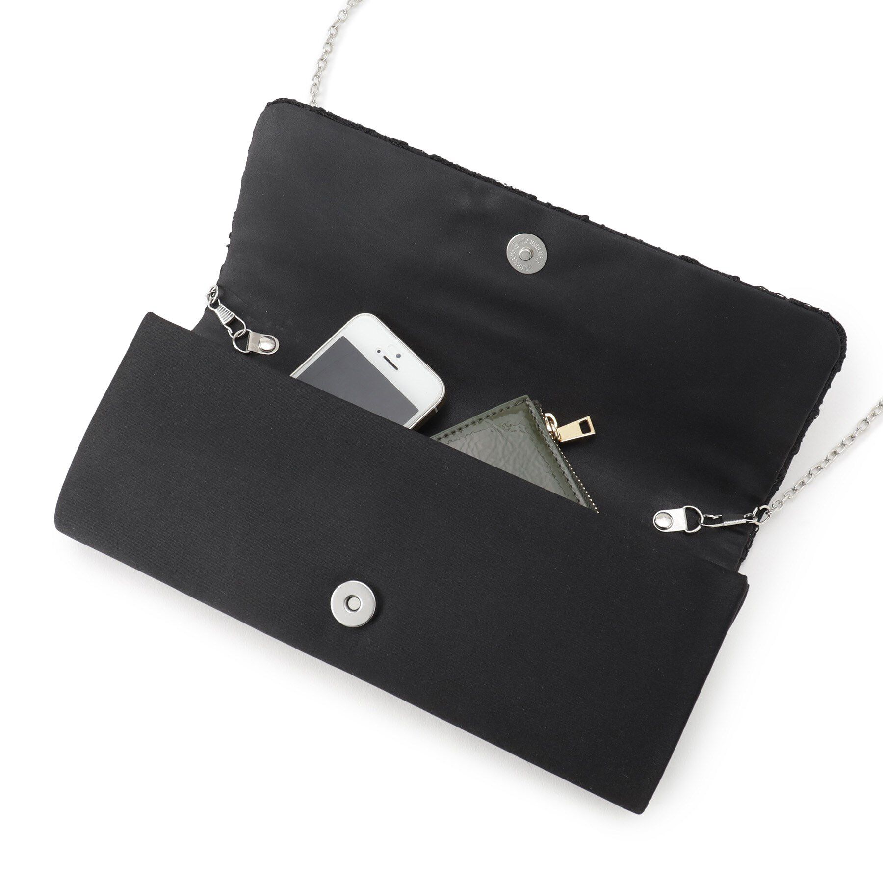 ITS&rsquo;DEMO「【結婚式・パーティに】レースクラッチミニショルダー」|ショルダー・メッセンジャー|