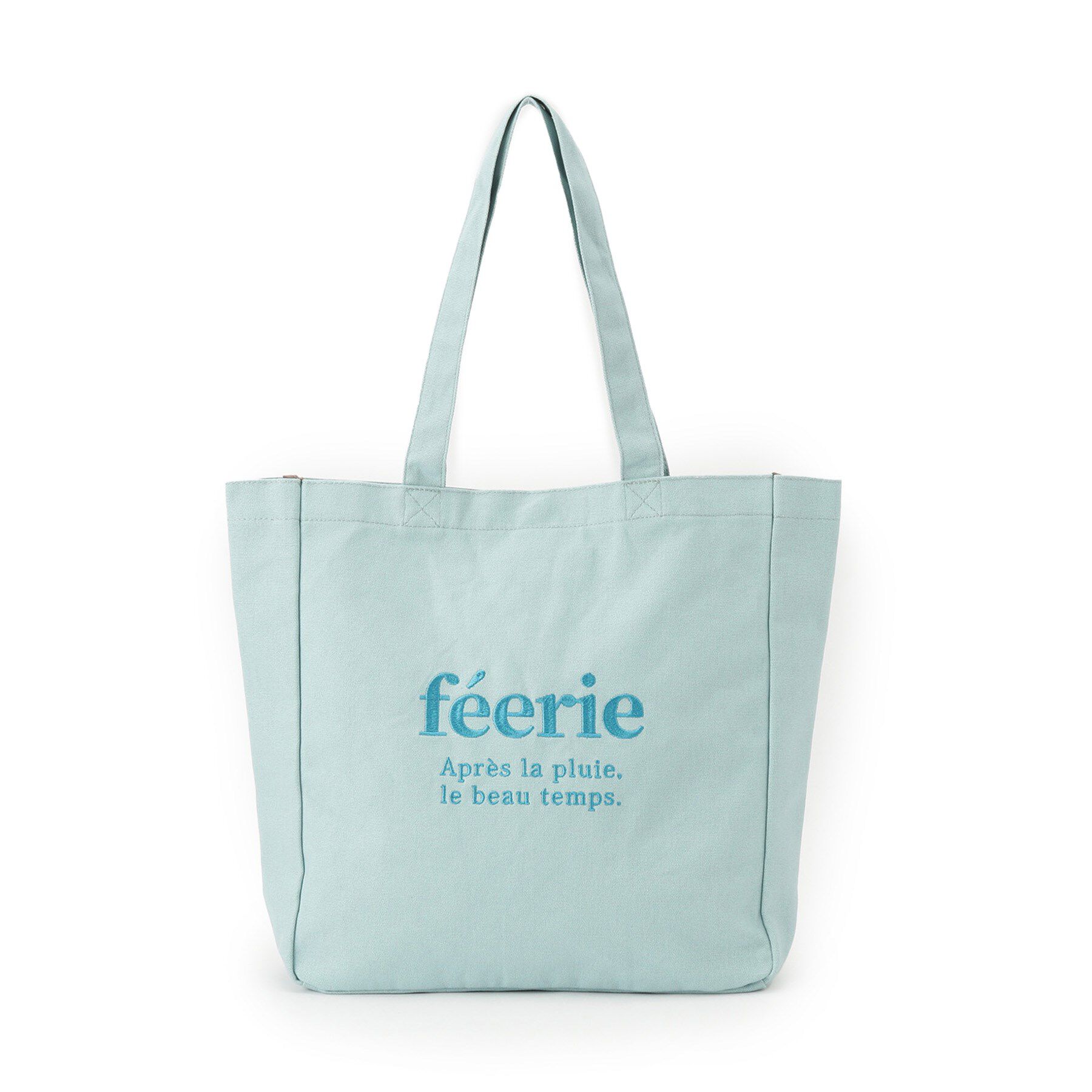 ITS&rsquo;DEMO「【A4対応／推し活】カラーキャンバス刺繍トート」|トートバッグ|