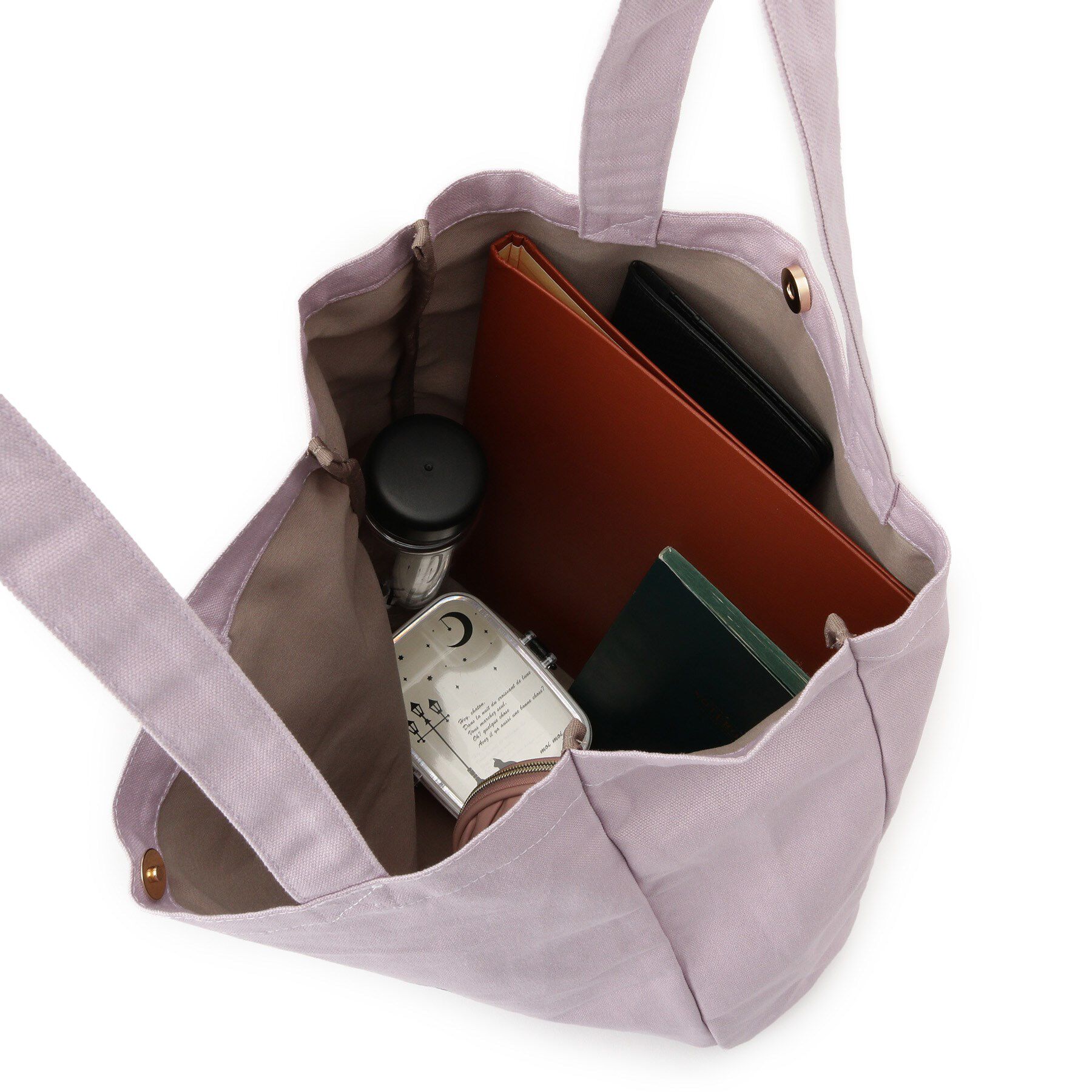 ITS&rsquo;DEMO「【A4対応／推し活】カラーキャンバス刺繍トート」|トートバッグ|