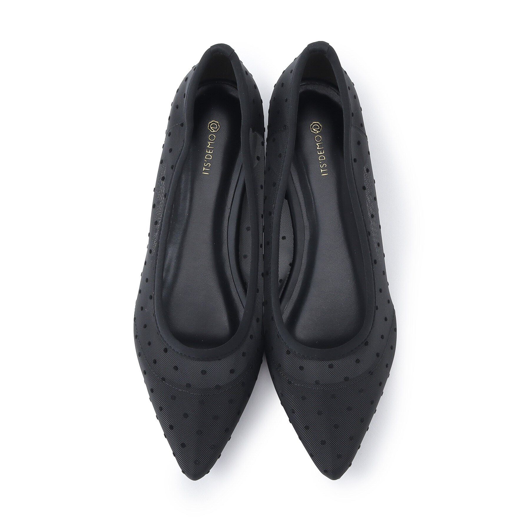 ITS&rsquo;DEMO「【M・Lサイズ展開】ドットチュールパンプス」|パンプス|