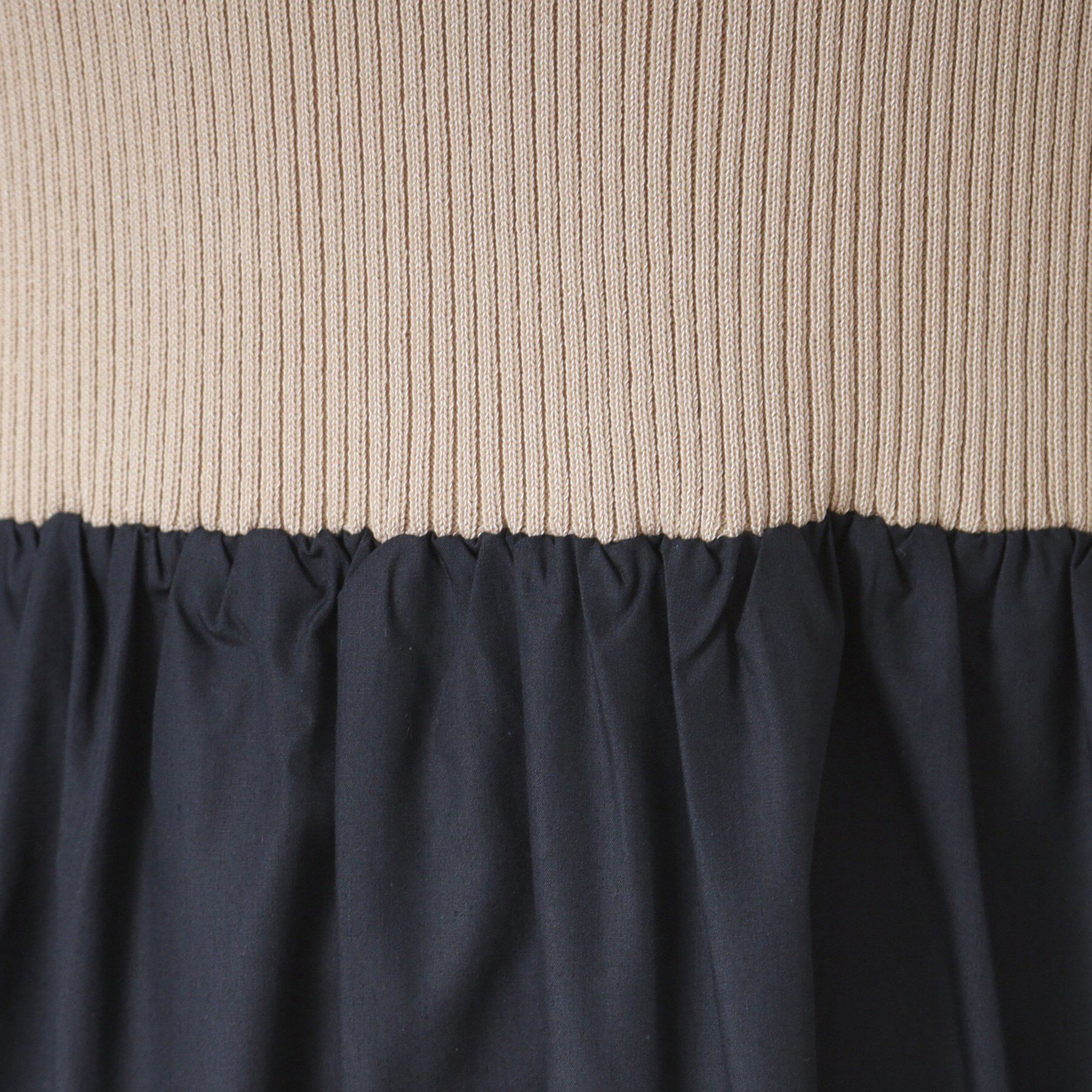 ITS&rsquo;DEMO「【手洗い可】ニットドッキングワンピース」|ワンピース|