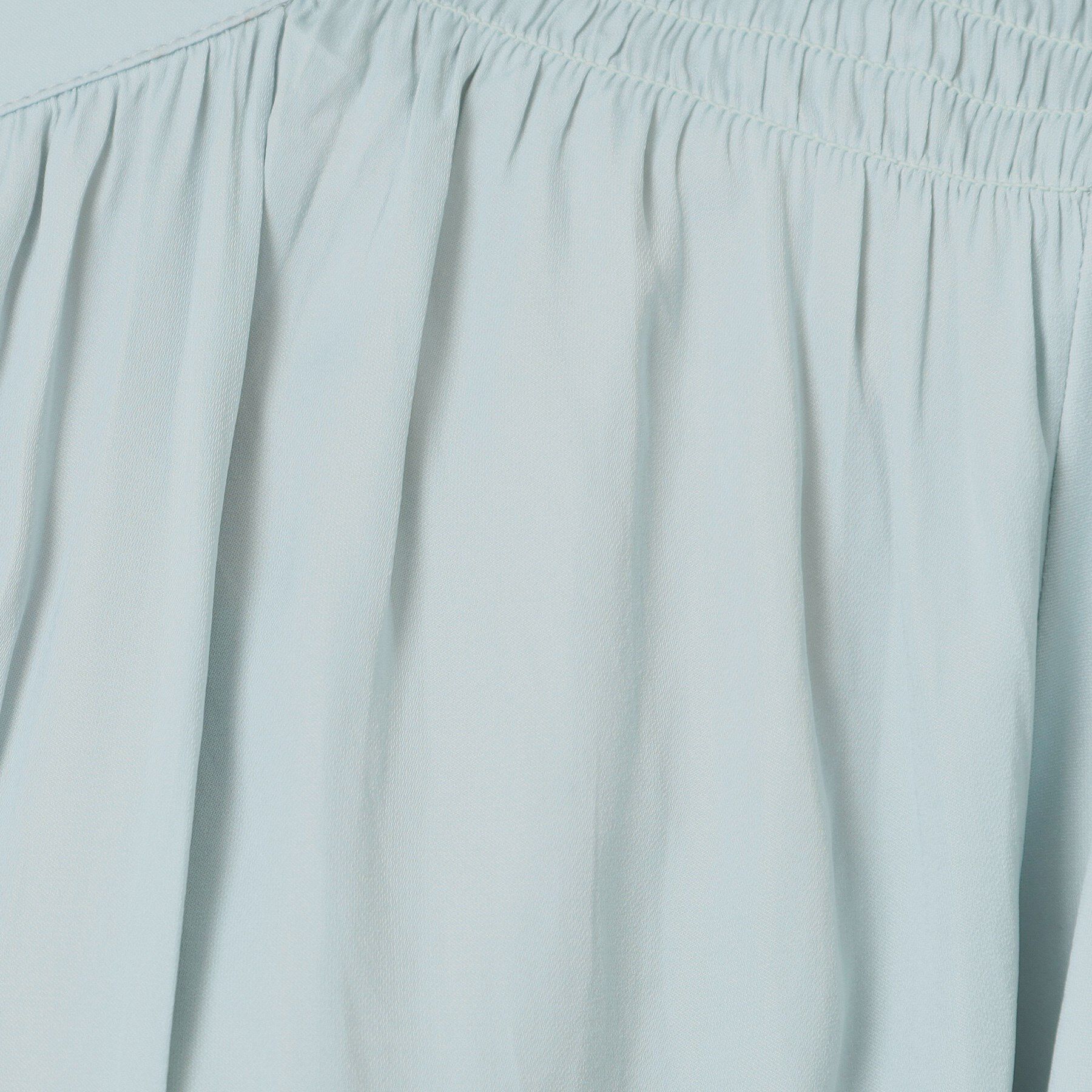 ITS&rsquo;DEMO「【手洗い可】サテンフレア袖ブラウス」|シャツ・ブラウス|