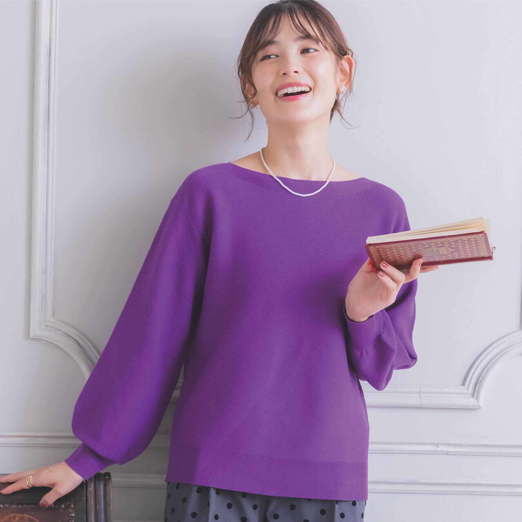 ITS&rsquo;DEMO「【手洗い可】ラメガーターニット」|ニット・セーター|