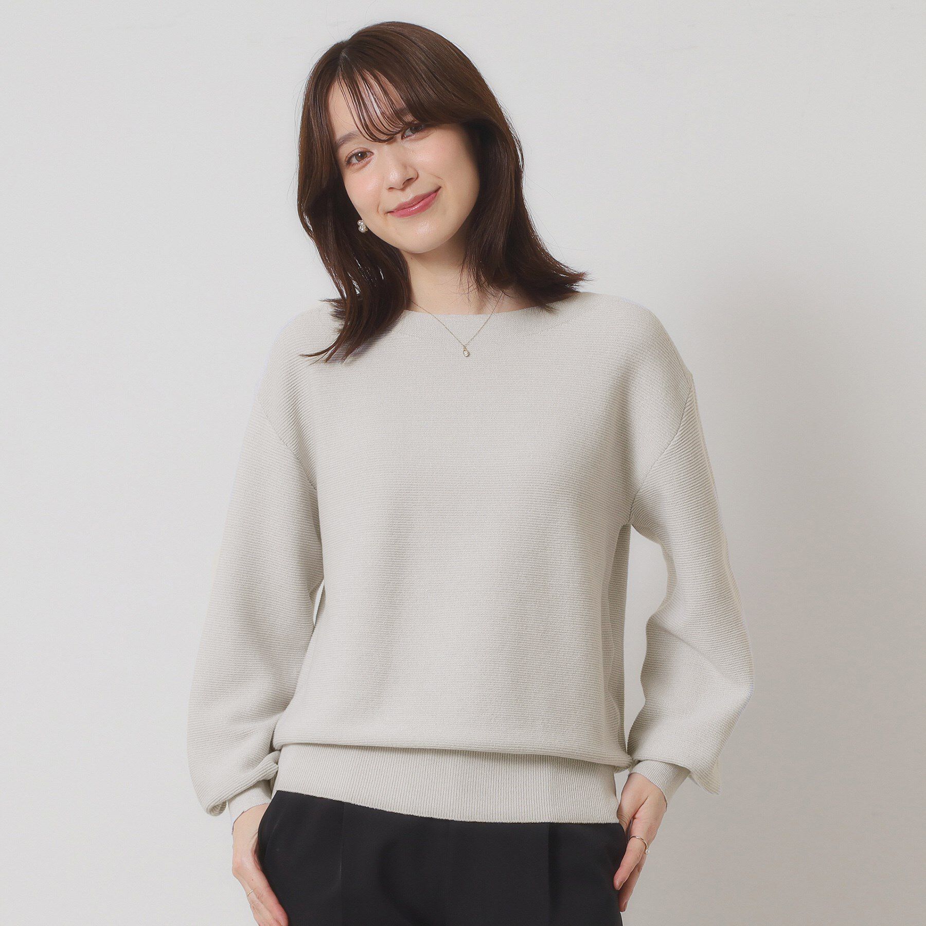 ITS&rsquo;DEMO「【手洗い可】ラメガーターニット」|ニット・セーター|