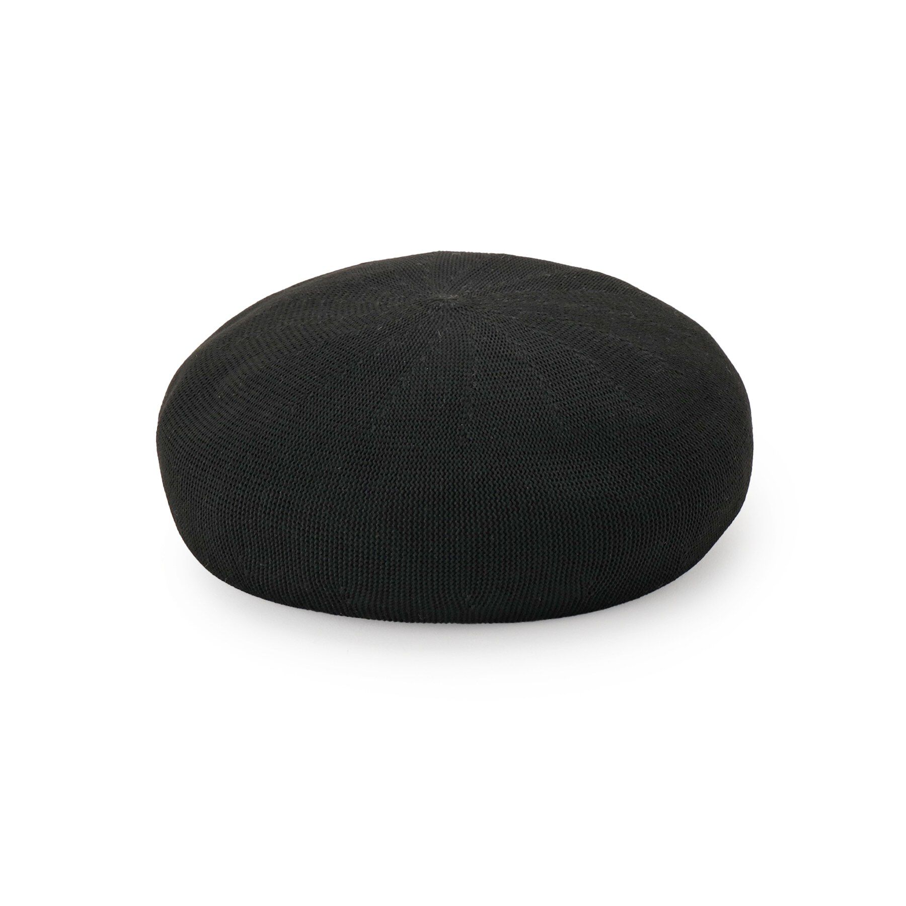 ITS&rsquo;DEMO「【手洗い可】シンプルサーモベレー帽」|ハンチング・ベレー帽|ブラック(019)