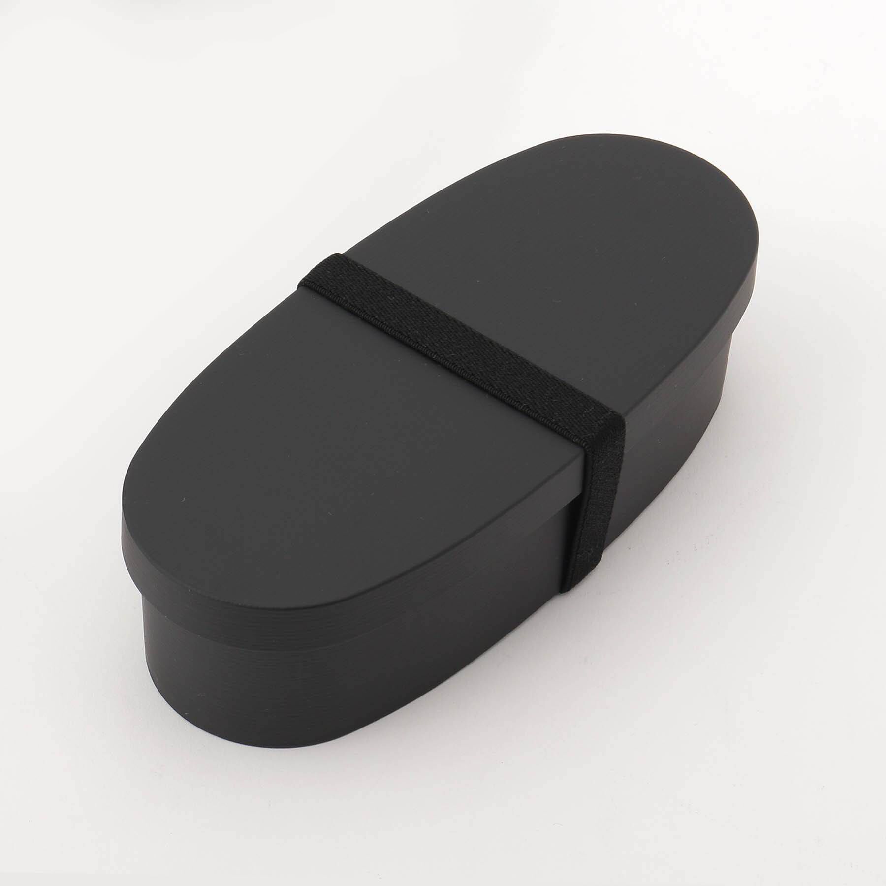 212 KITCHEN STORE「スリム曲げわっぱ一段弁当 マットBK」|食器・キッチングッズ|